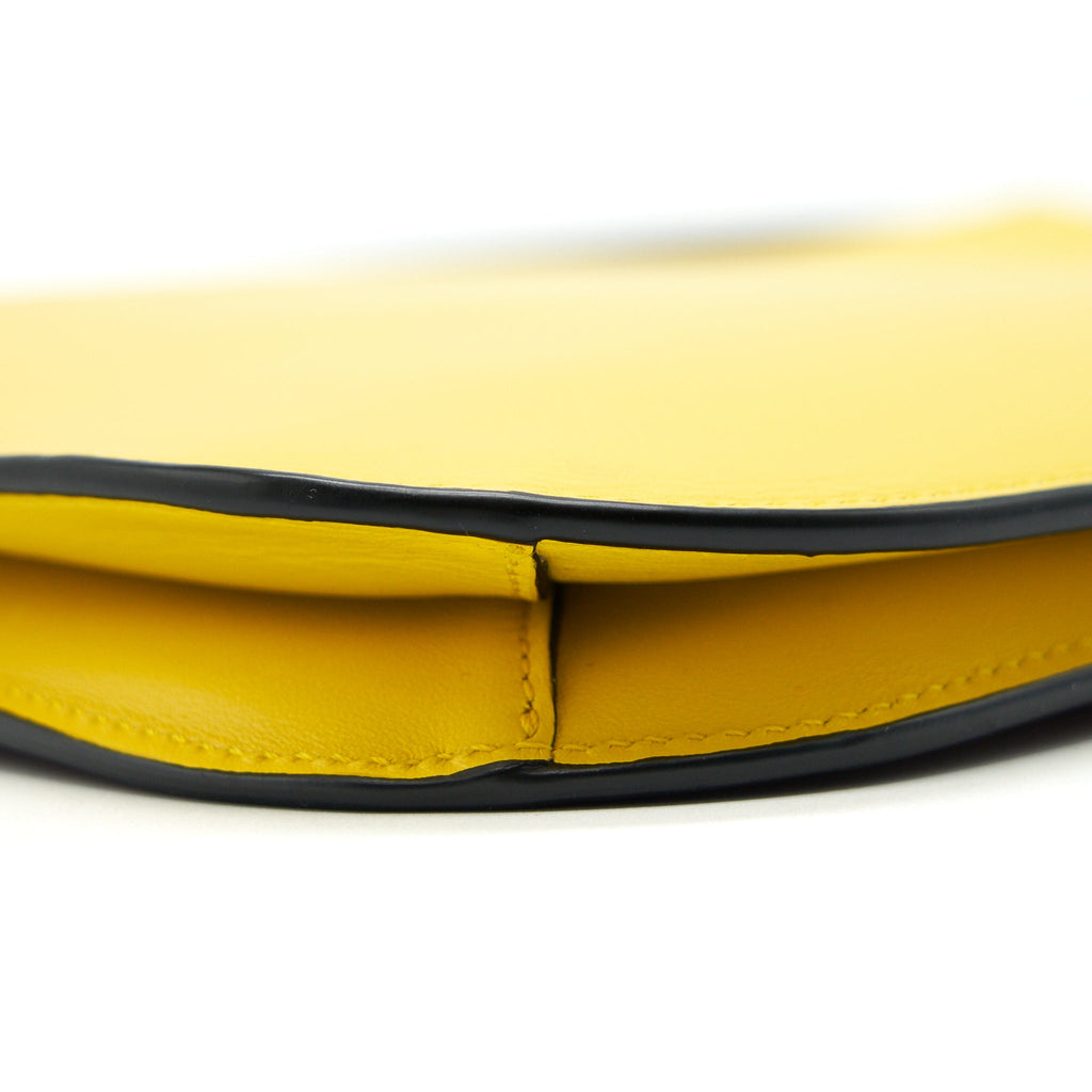 LOEWE GATE DOUBLE ZIP POUCH IN CALFSKIN