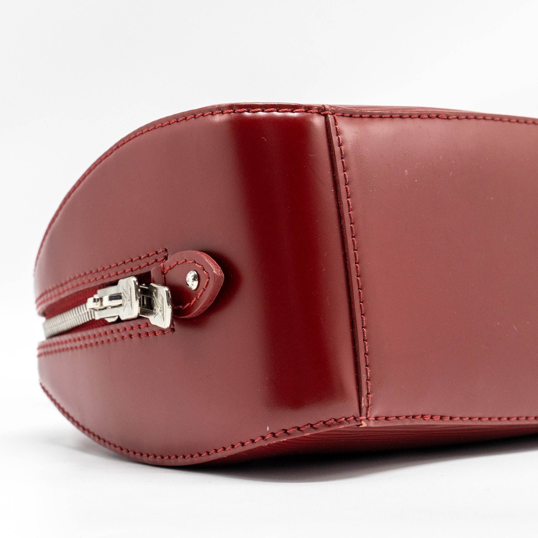 LOUIS VUITTON JASMINE BOSTON BAG EPI RED SHW