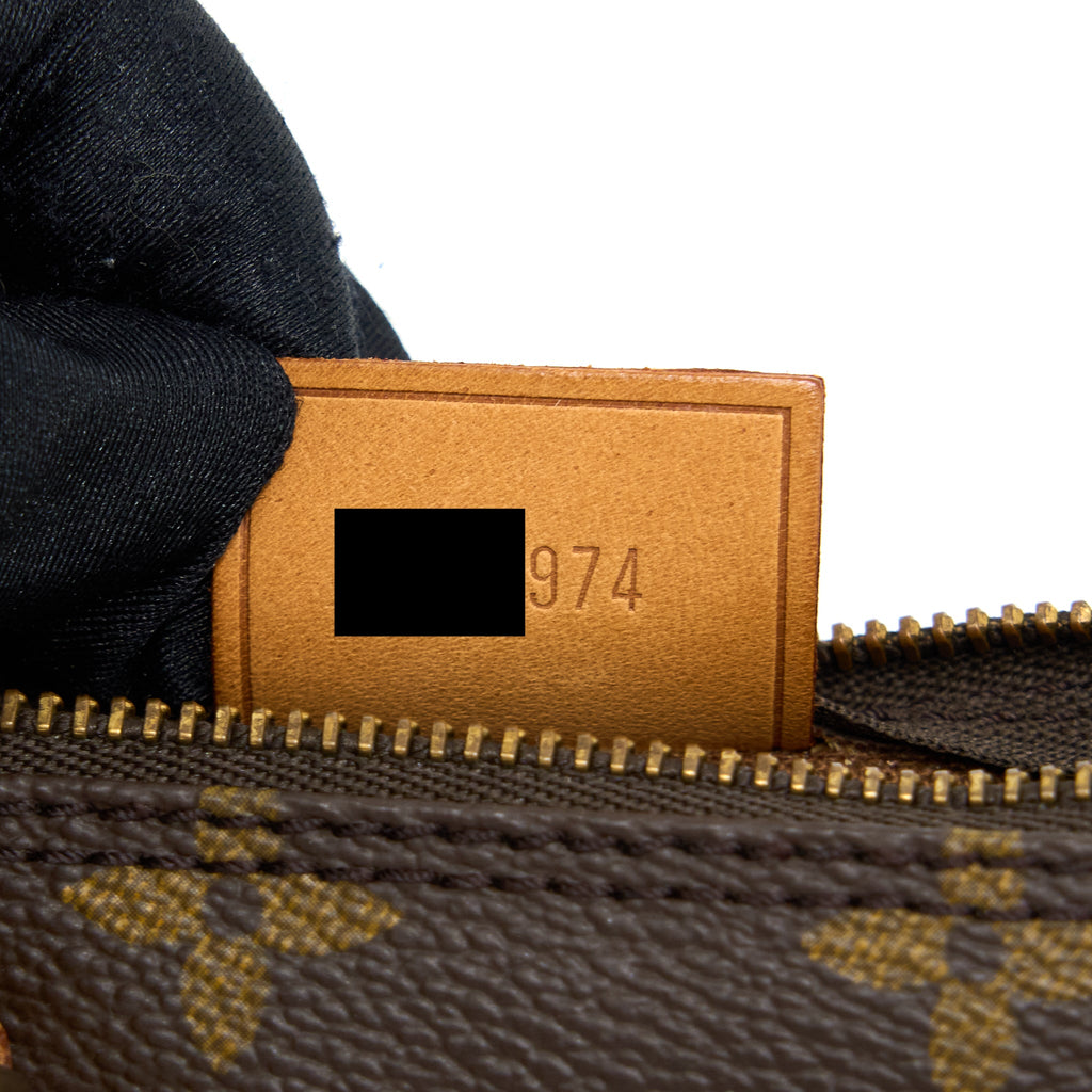 LOUIS VUITTON VINTAGE NANO SPEEDY MONOGRAM CANVAS GHW
