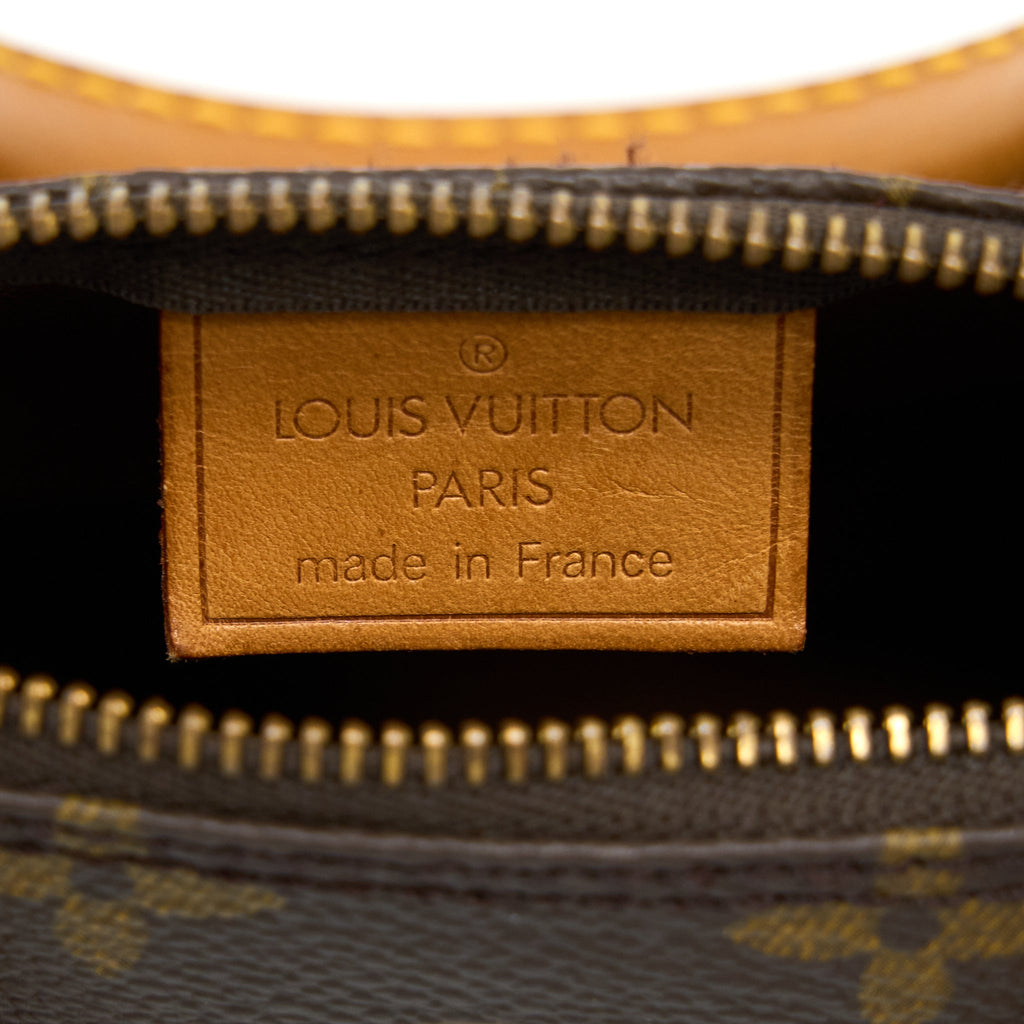 LOUIS VUITTON VINTAGE NANO SPEEDY MONOGRAM CANVAS GHW