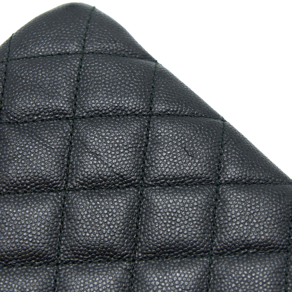 CHANEL BOY CLUTCH CAVIAR BLACK GHW