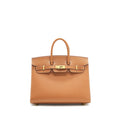HERMES BIRKIN 25 SELLIER MADAME GOLD GHW