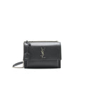 SAINT LAURENT MEDIUM SUNSET DARK GREY SHW