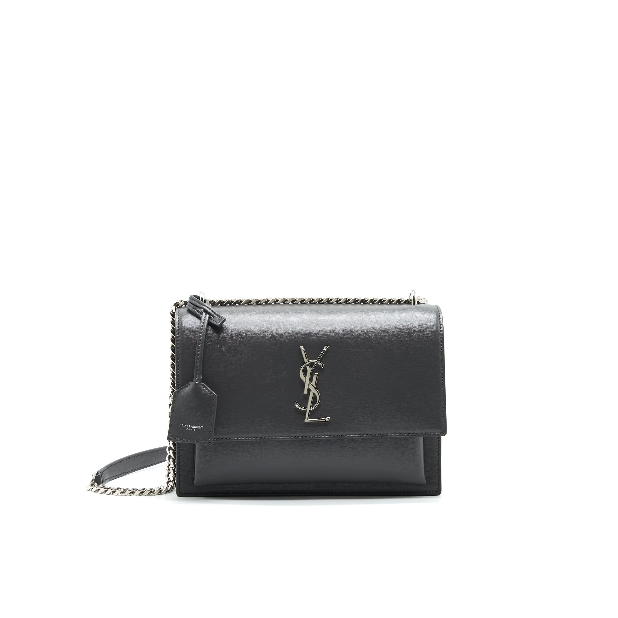 SAINT LAURENT MEDIUM SUNSET DARK GREY SHW