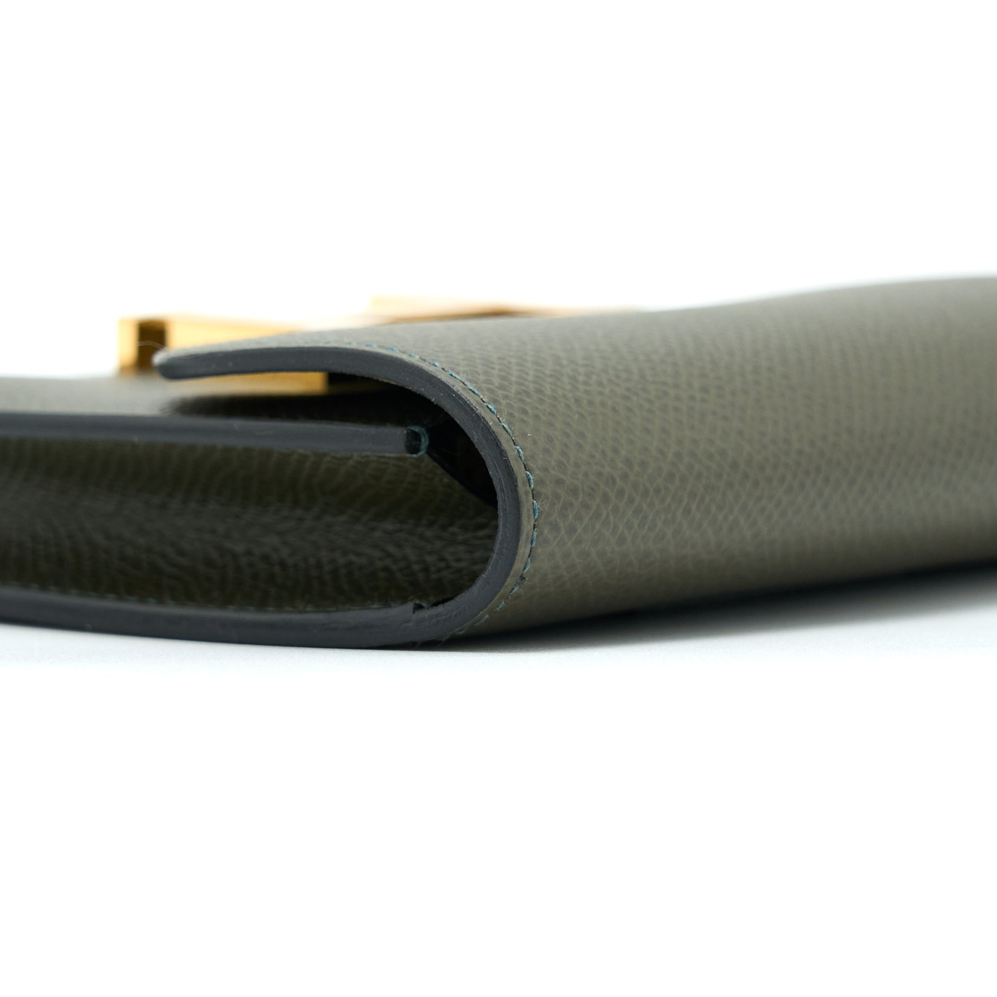 HERMES CONSTANCE SLIM EPSOM VERT DE GRIS GHW