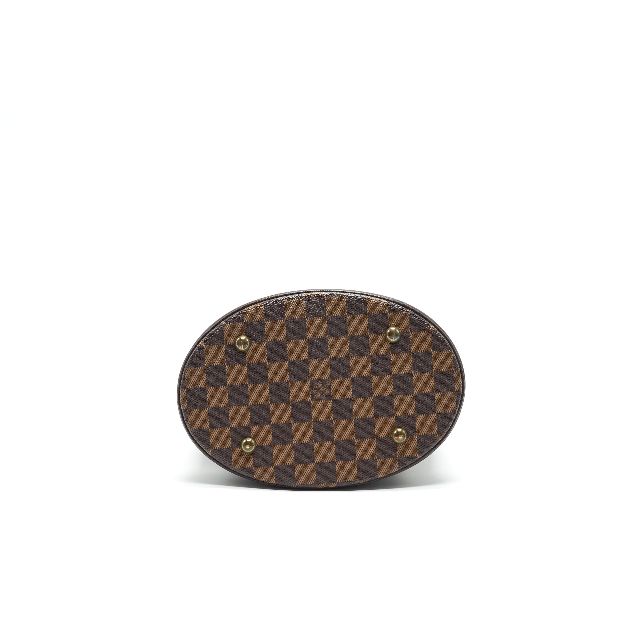 LOUIS VUITTON MARAIS DAMIER EBENE PETIT BUCKET BAG