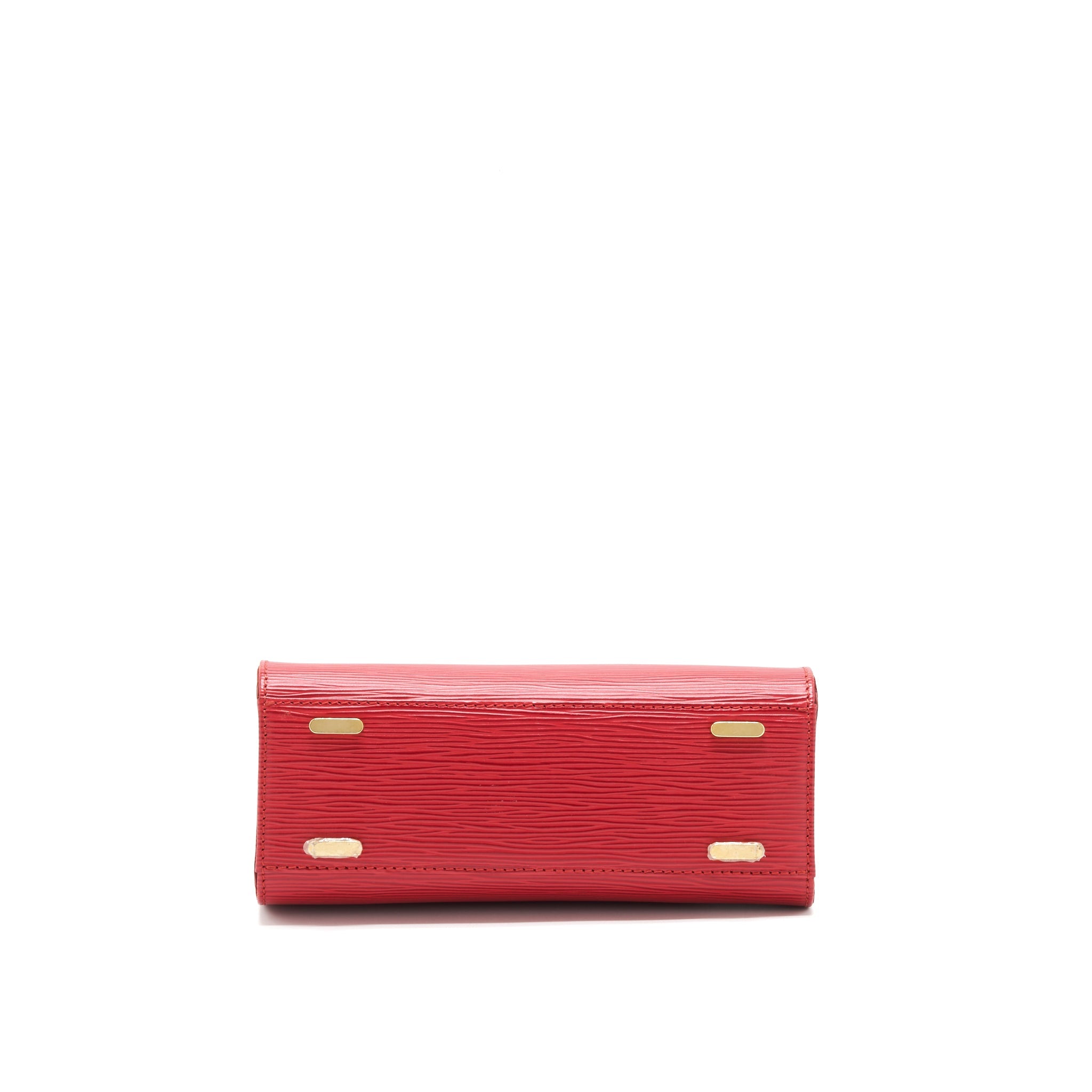 LOUIS VUITTON VINTAGE EPI RED HANDLE BAG