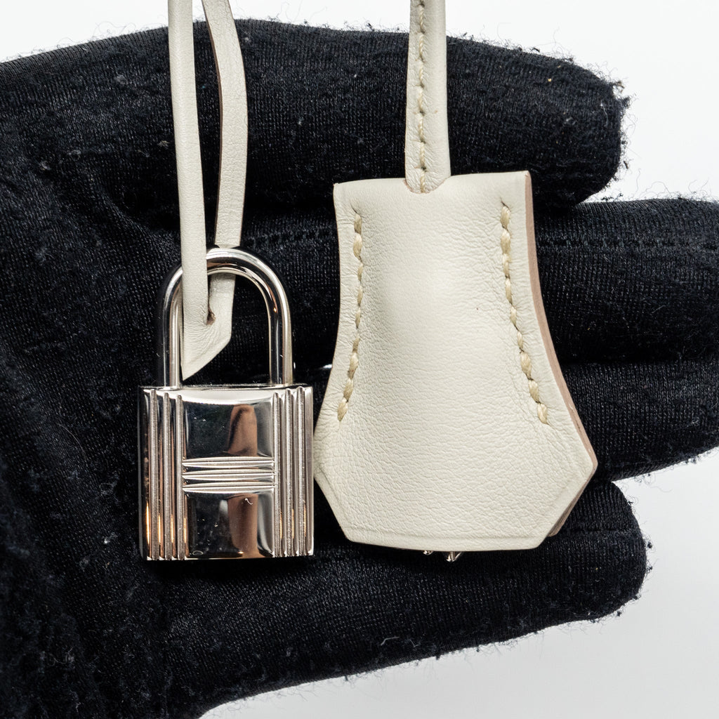 HERMES BIRKIN 30 SWIFT GRIS PERLE SHW