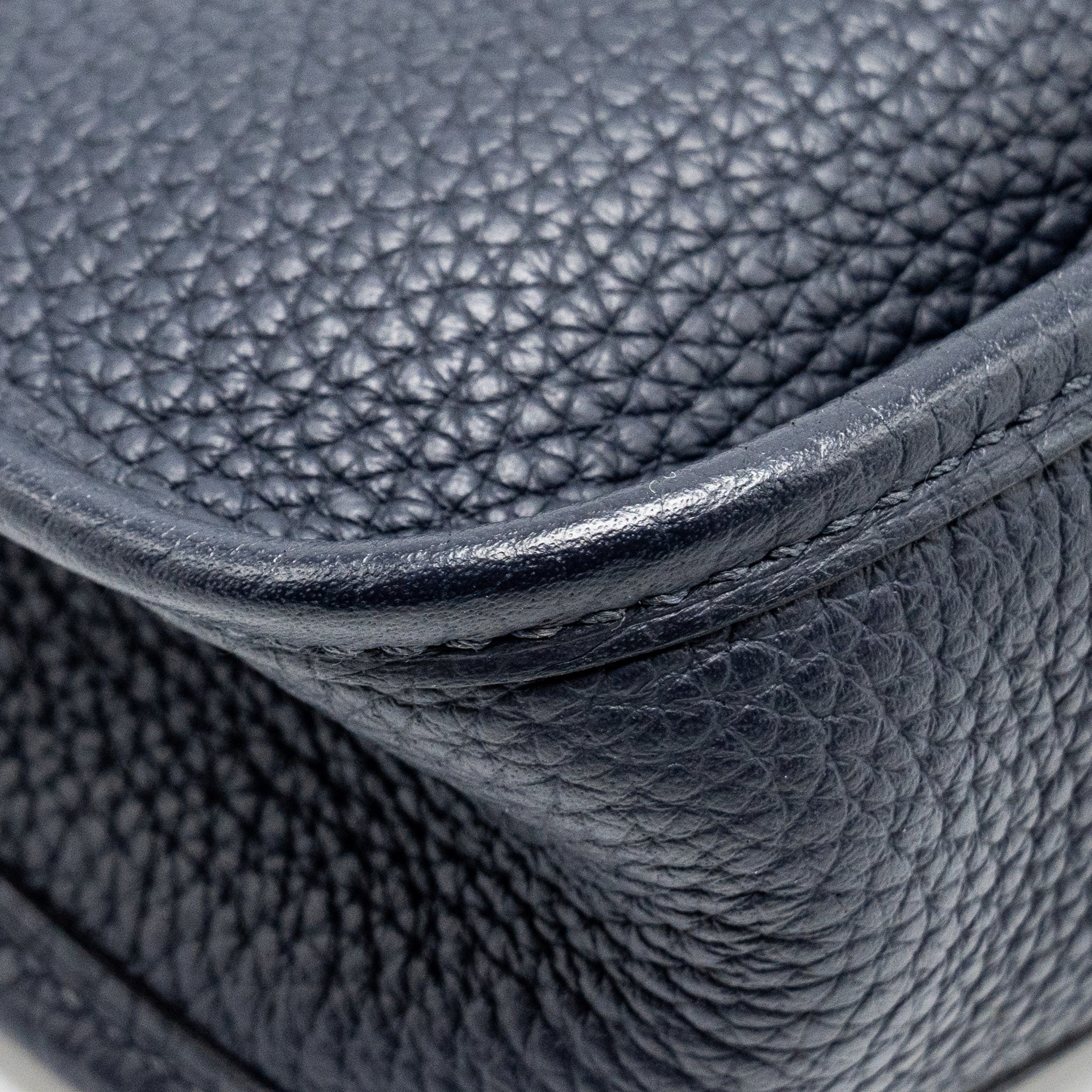 HERMES MINI EVELYN CLEMENCE BLUE NUIT GHW