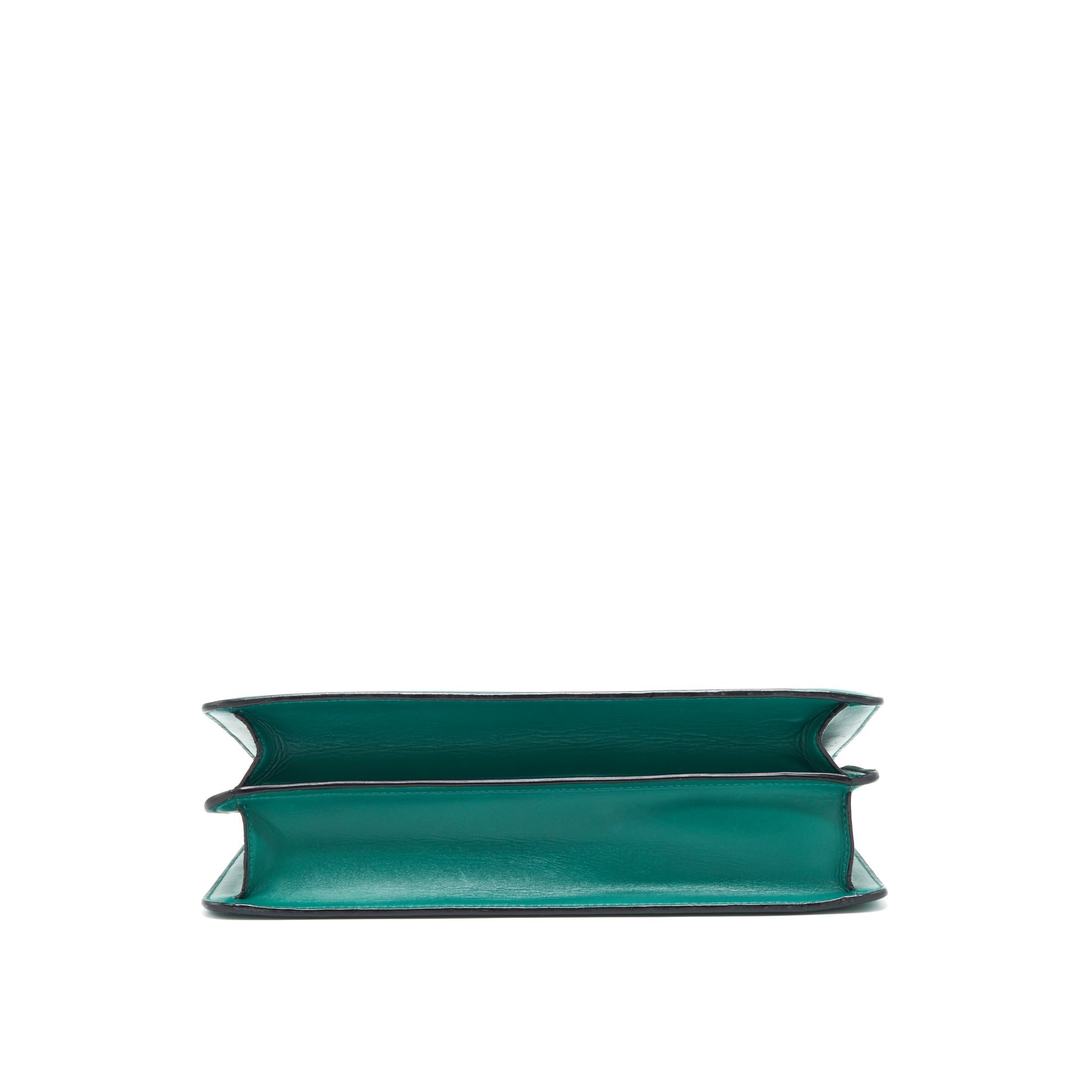 BVLGARI SERPENTI FLAP SHOULDER BAG GREEN