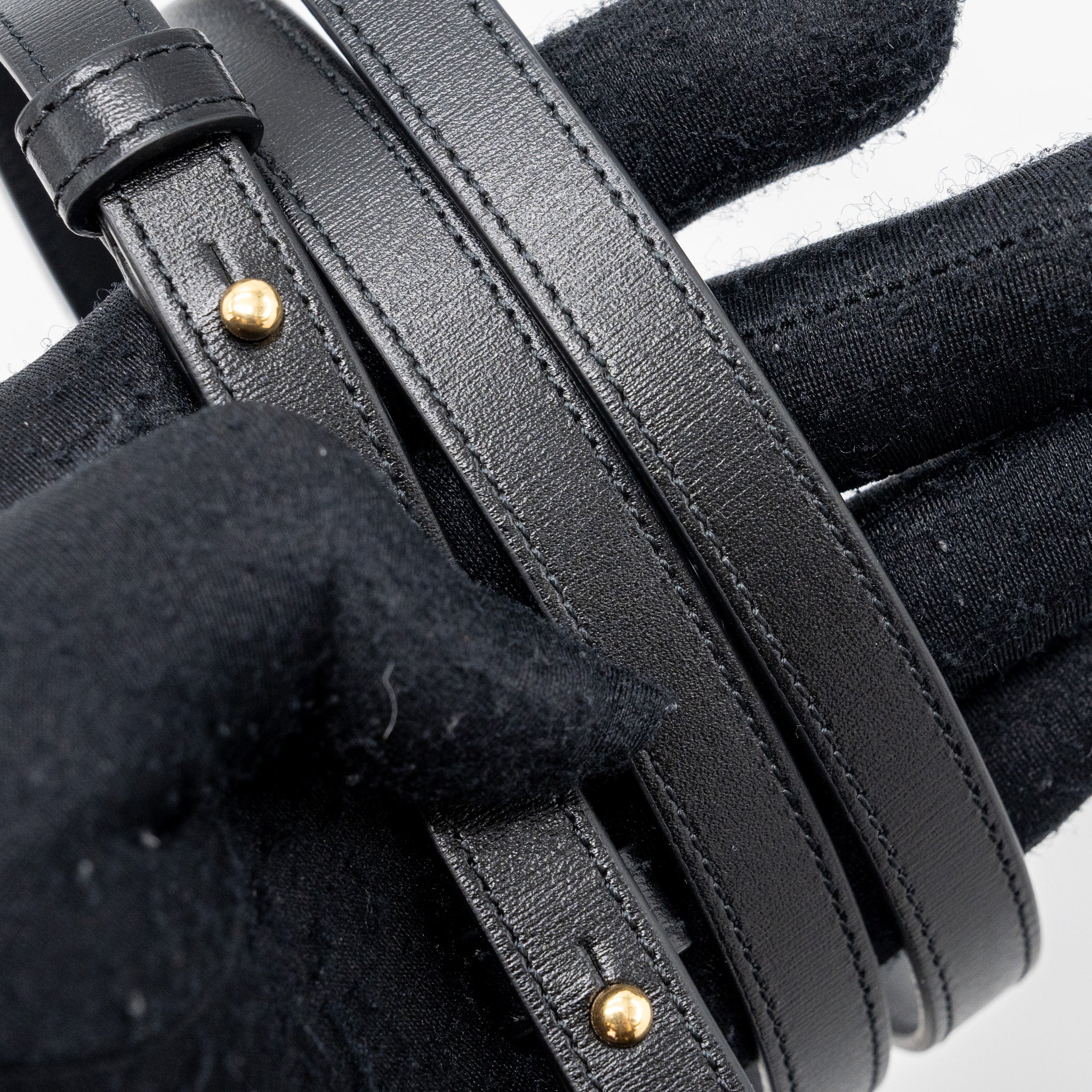 CELINE CLAUDE SHINY CALFSKIN BLACK GHW