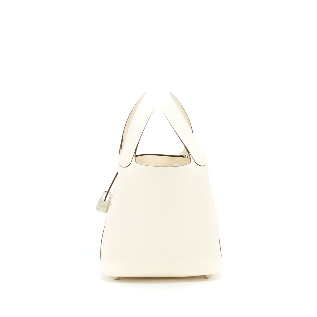HERMES PICOTIN18 LOCK BAG NATA SHW