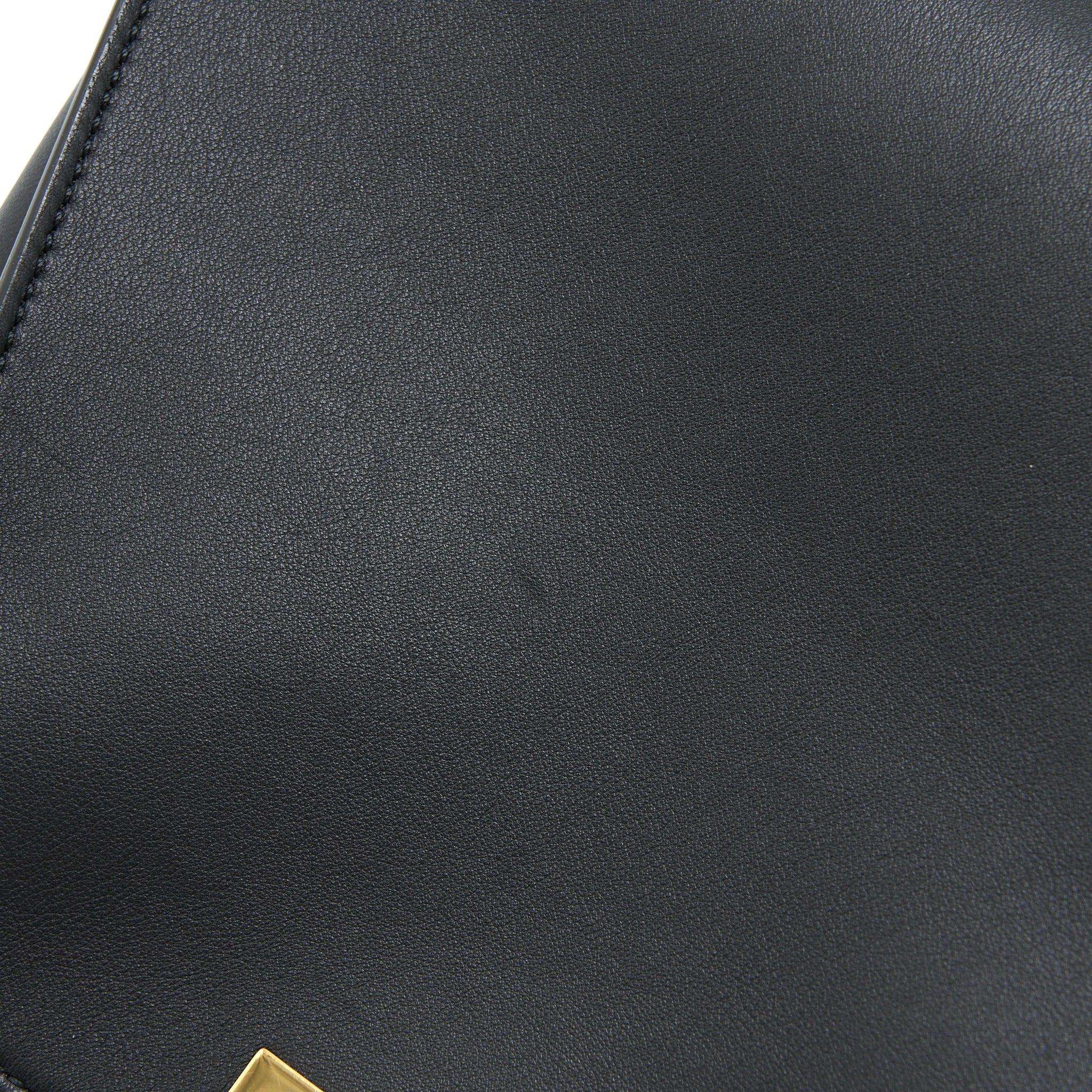FENDI SMALL PEEKABOO ICONIC BAG CALFSKIN BLACK GHW