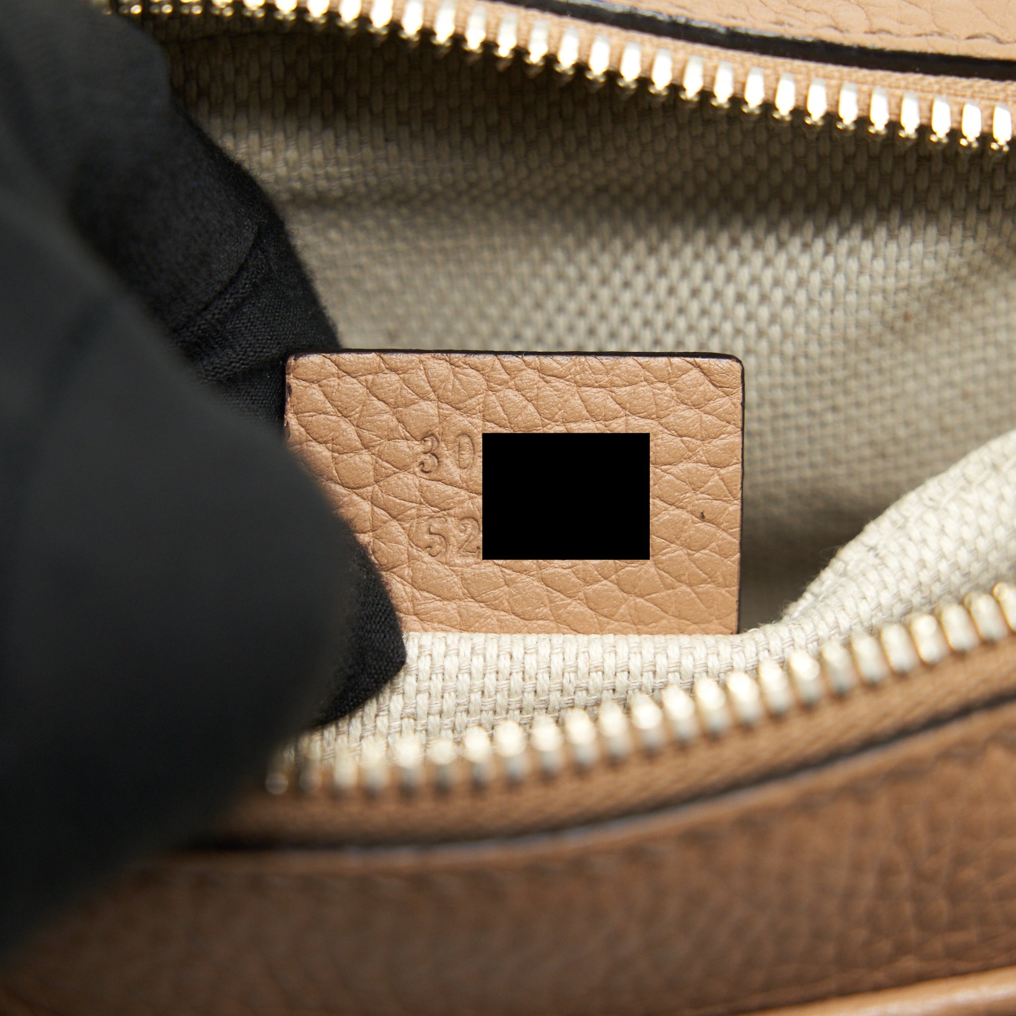 GUCCI SOHO CAMERA BAG BEIGE