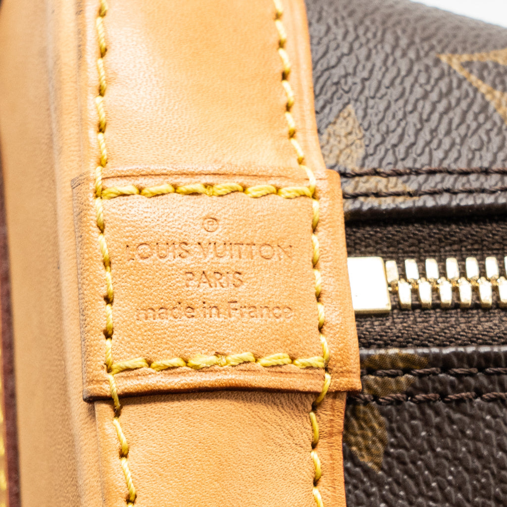 LOUIS VUITTON ALMA BB MONOGRAM CANVAS GHW