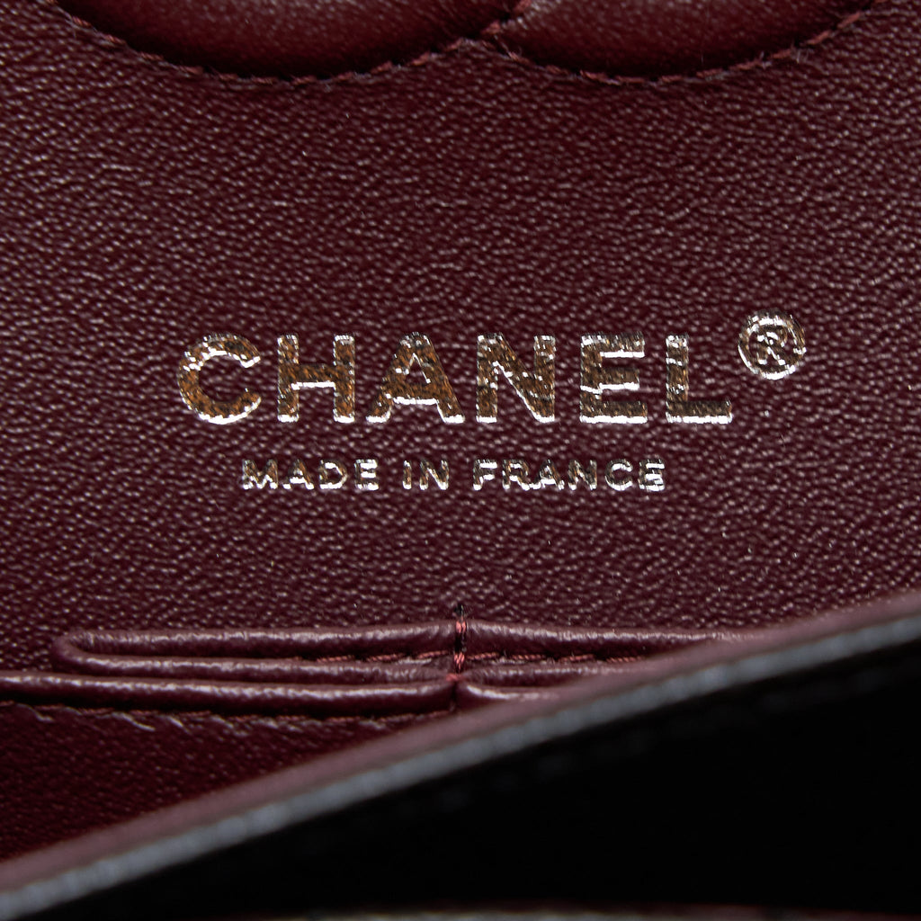 CHANEL SMALL CLASSIC FLAP BAG CAVIAR BLACK SHW