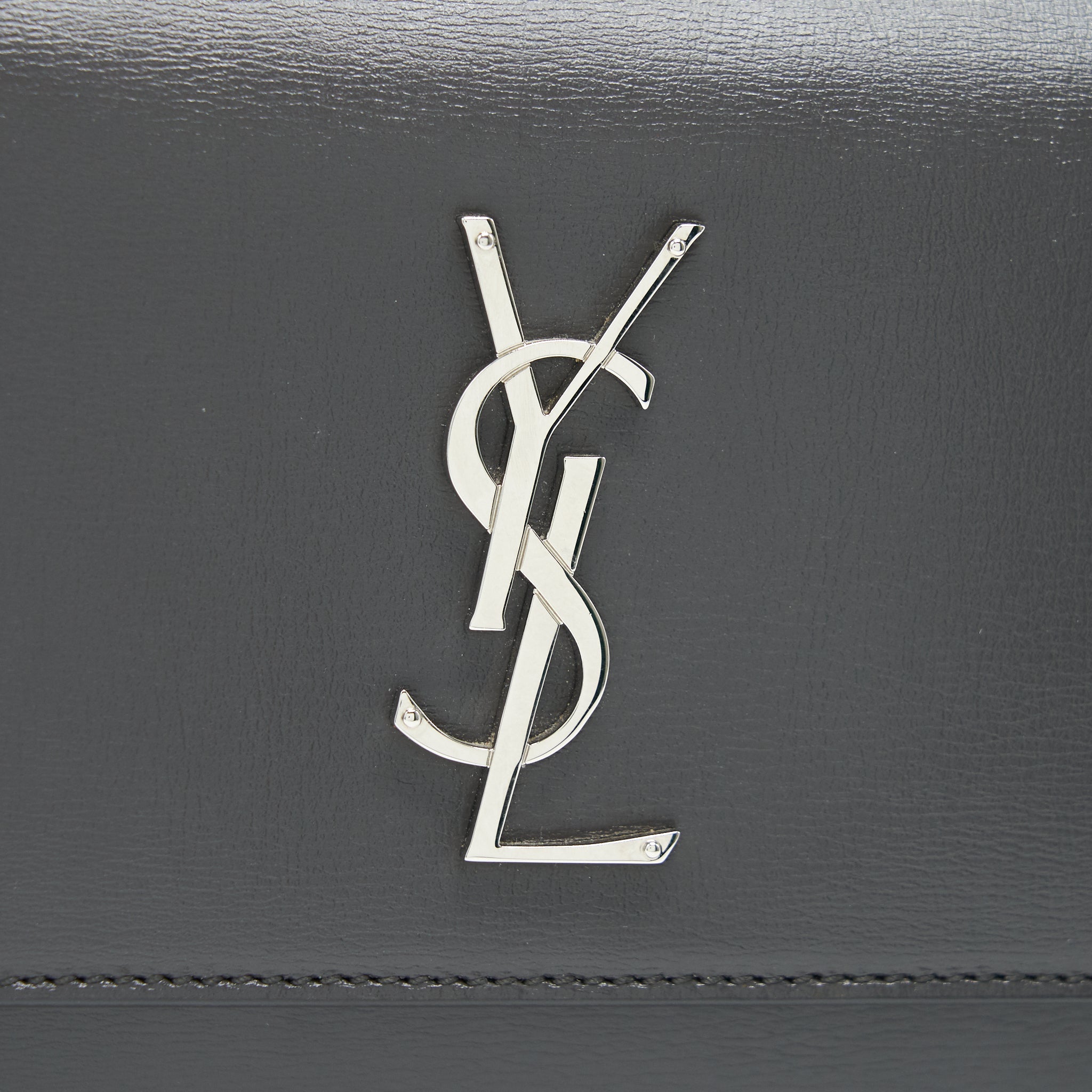 SAINT LAURENT MEDIUM SUNSET DARK GREY SHW