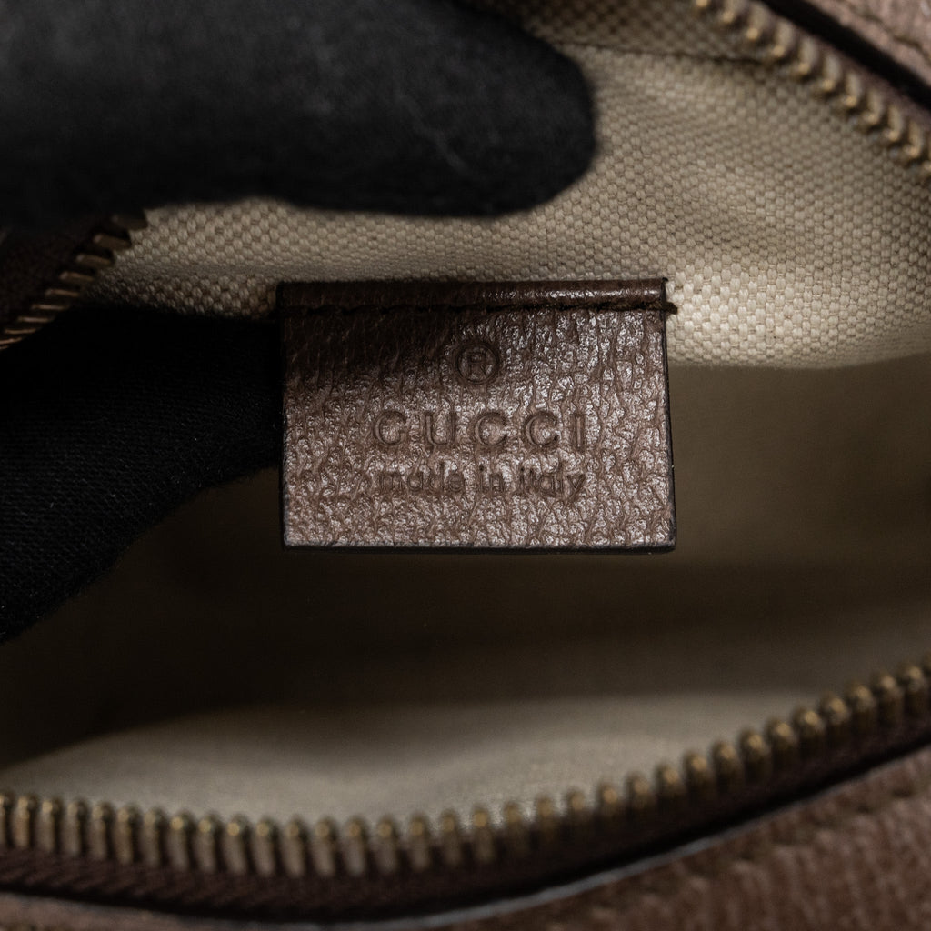 GUCCI OPHIDIA GG SHOULDER BAG CANVAS/ LEATHER MULTICOLOUR GHW