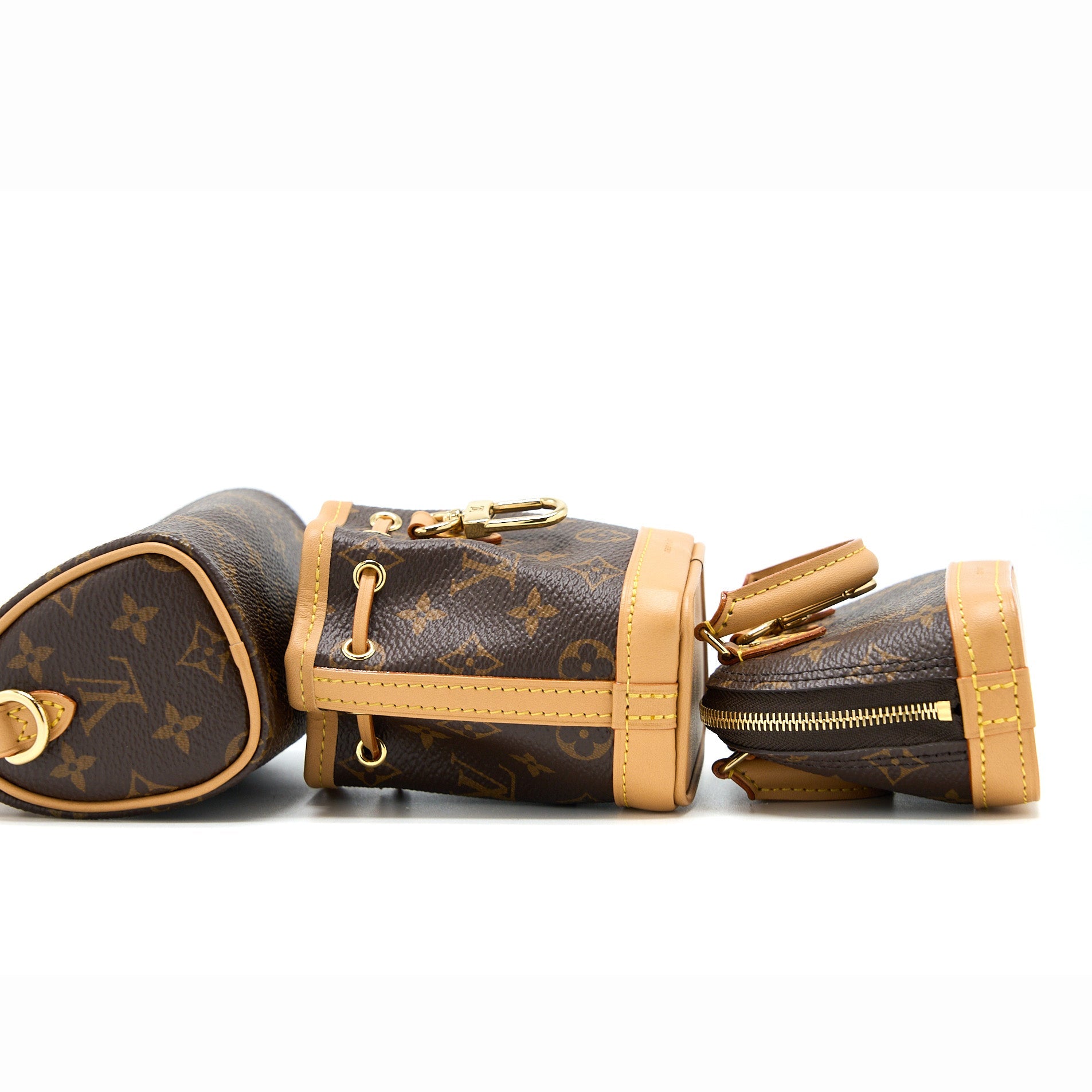 LOUIS VUITTON TRIO MINI ICONES MONOGRAM CANVAS GHW