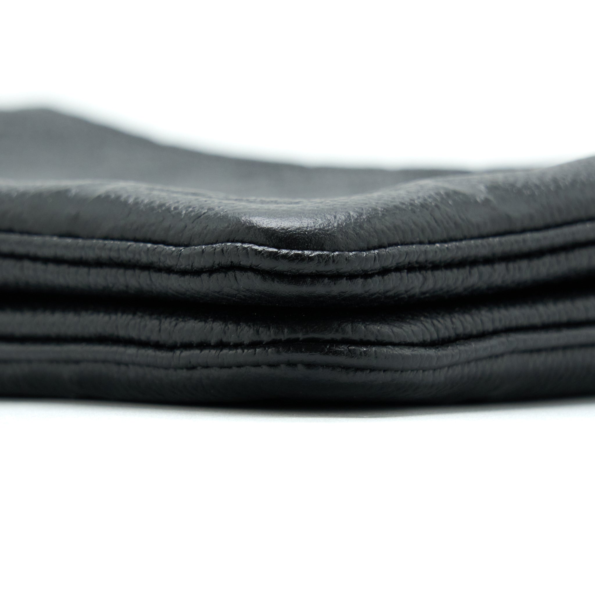 LOUIS VUITTON DOUBLE ZIP POCHETTE MONOGRAM EMPREINTE BLACK GHW