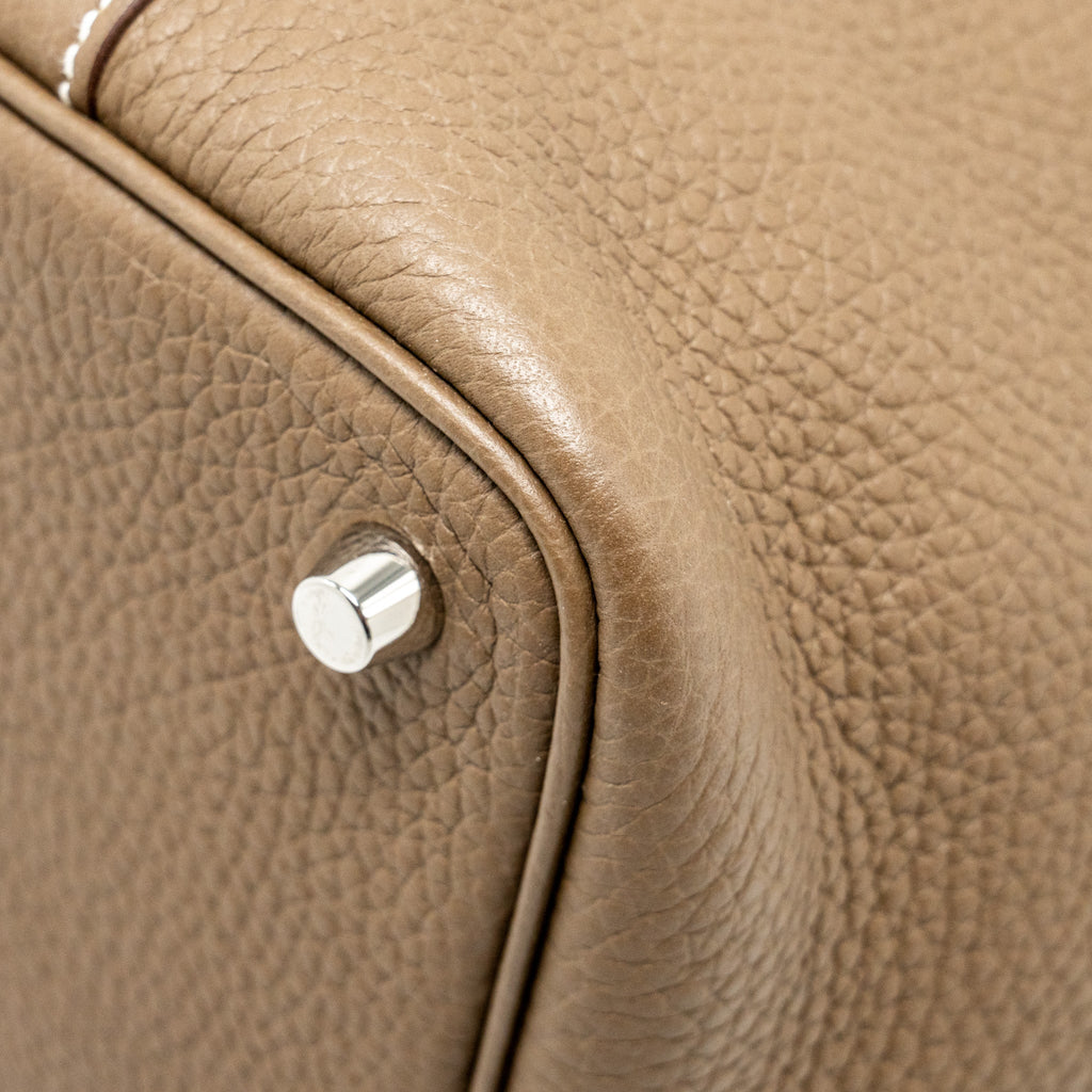 HERMES PICOTIN 18 LOCK BAG CLEMENCE ETOUPE SHW