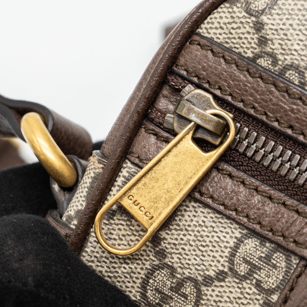 GUCCI OPHIDIA GG SHOULDER BAG CANVAS/ LEATHER MULTICOLOUR GHW