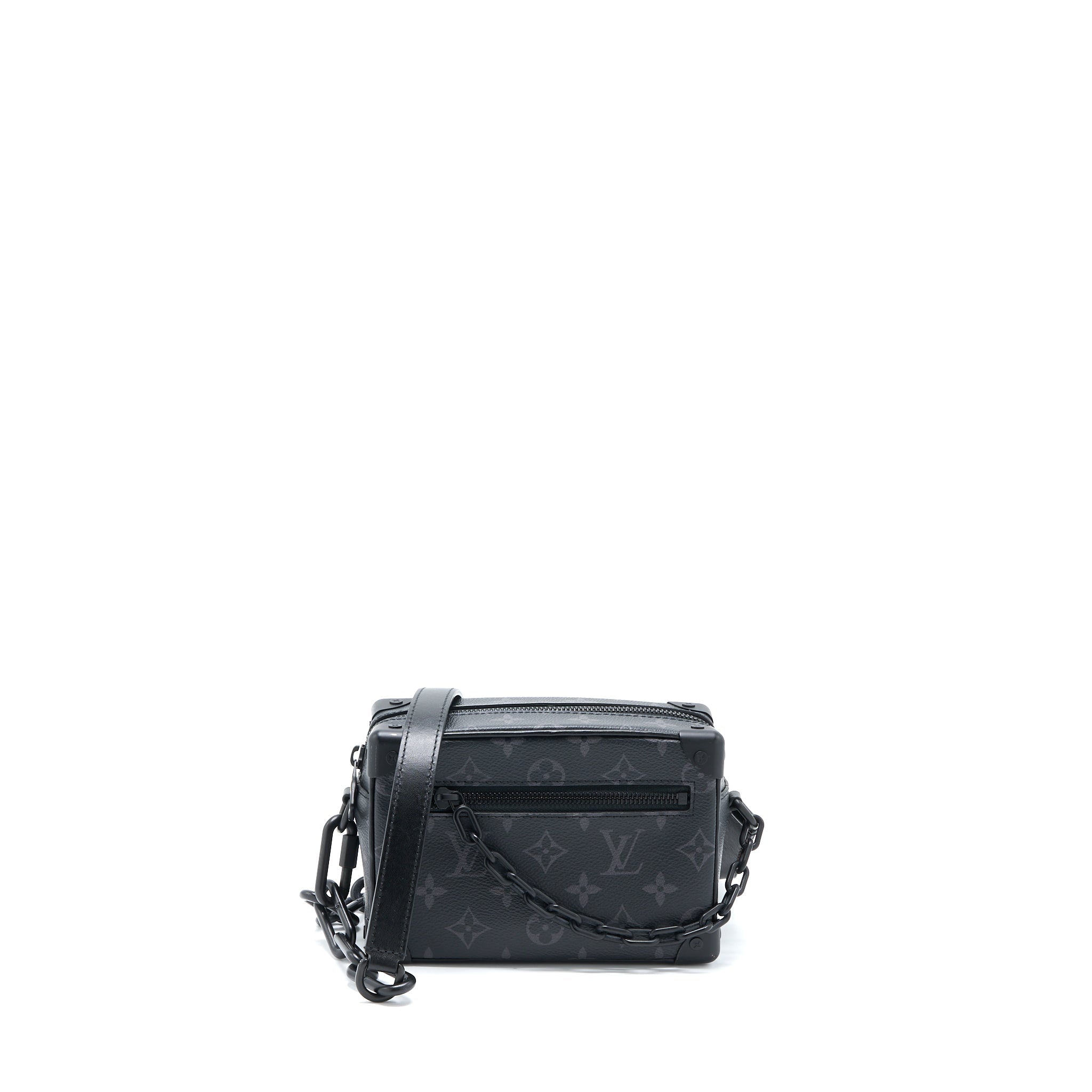 LOUIS VUITTON MINI SOFT TRUNK MONOGRAM ECLIPSE CANVAS BLACK HARDWARE