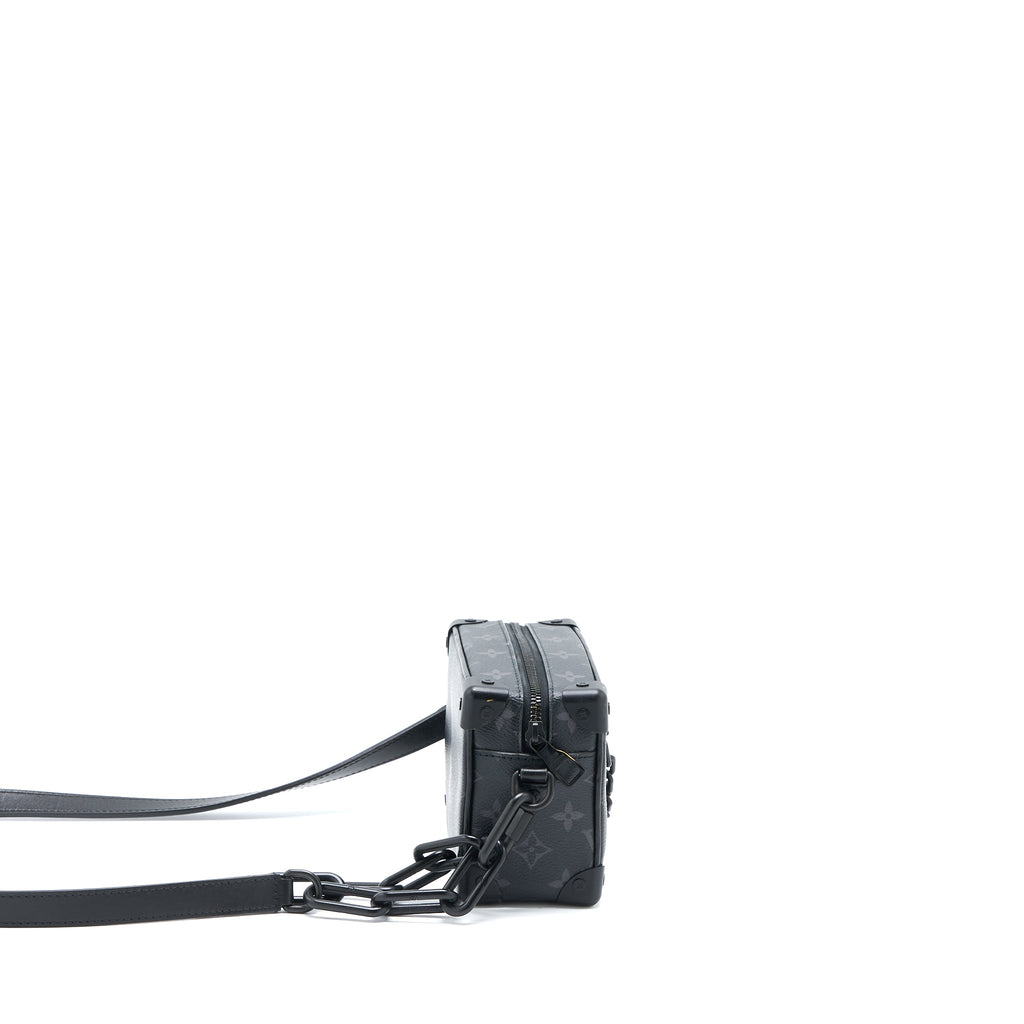 LOUIS VUITTON MINI SOFT TRUNK MONOGRAM ECLIPSE CANVAS BLACK HARDWARE