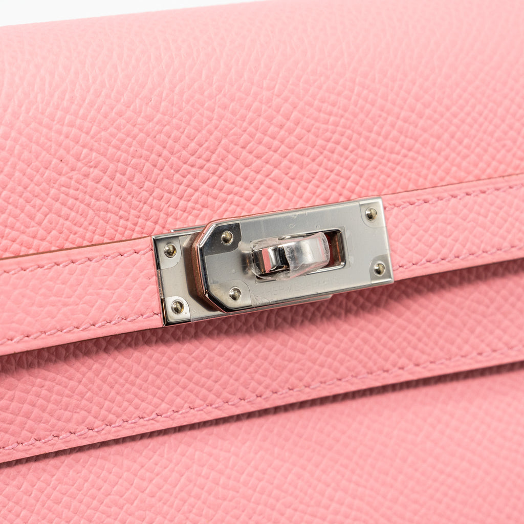 HERMES KELLY TO GO EPSOM 1Q ROSE CONFETTI SHW