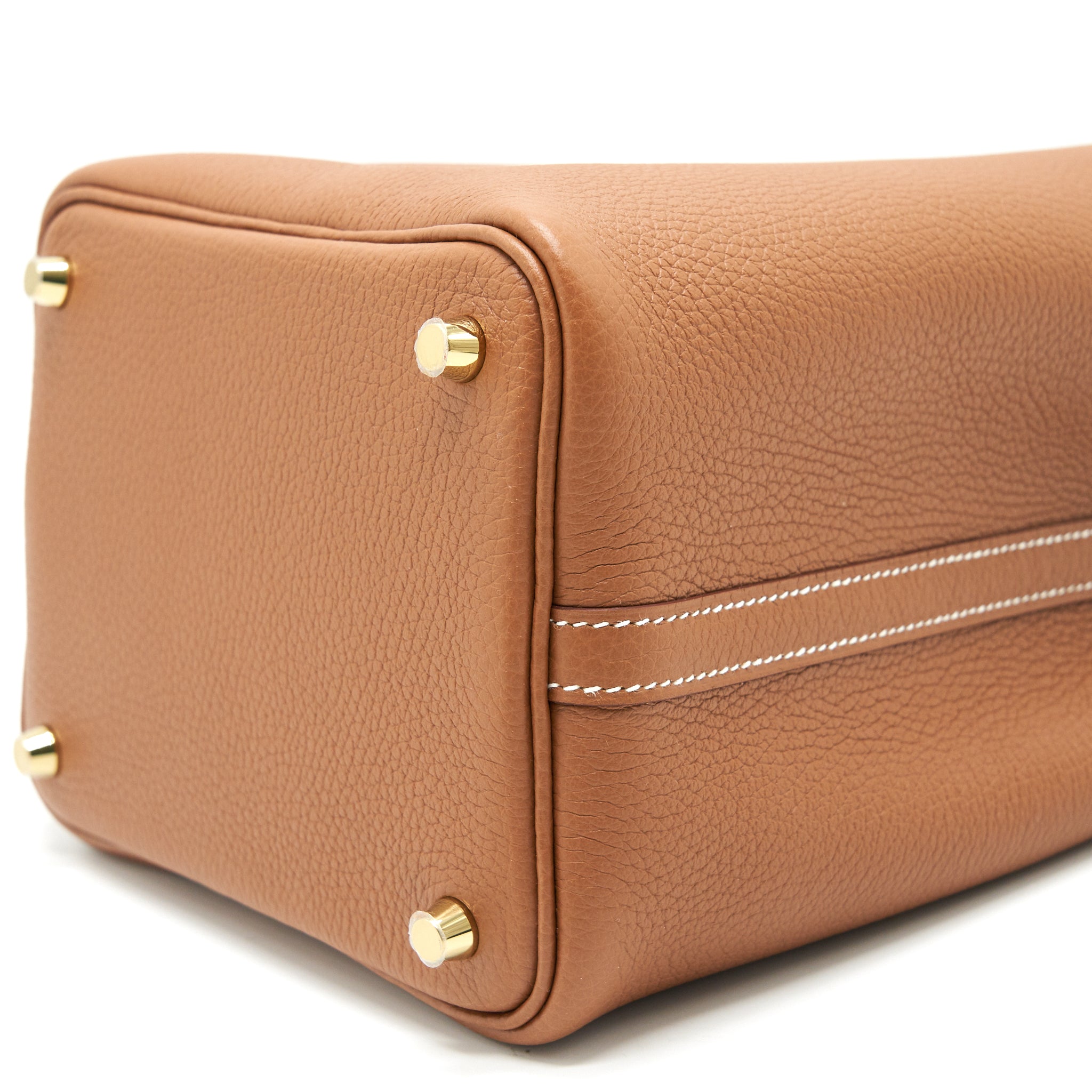HERMES PICOTIN 18 LOCK BAG GOLD GHW