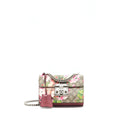 GUCCI SMALL PADLOCK PRINT PINK