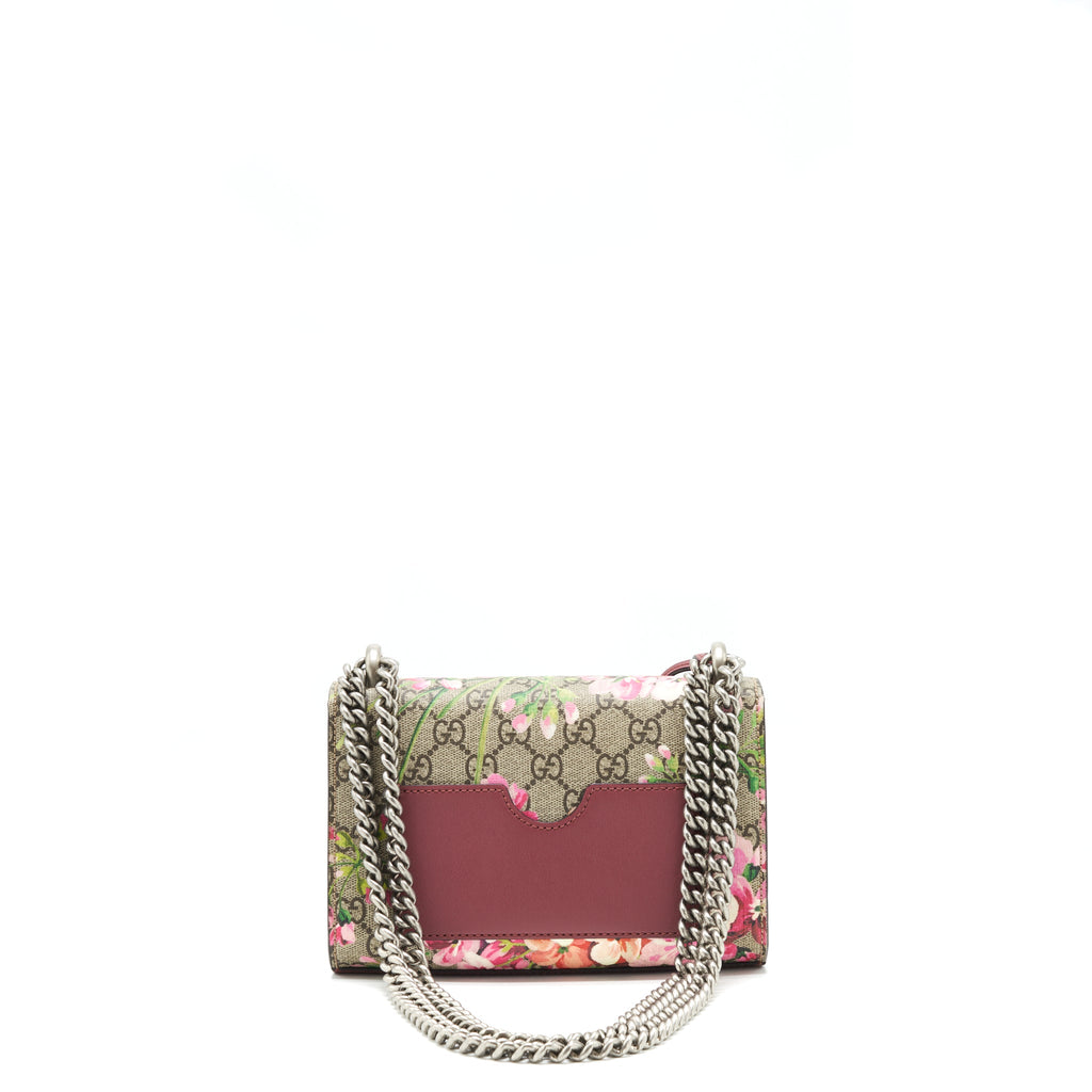 GUCCI SMALL PADLOCK PRINT PINK