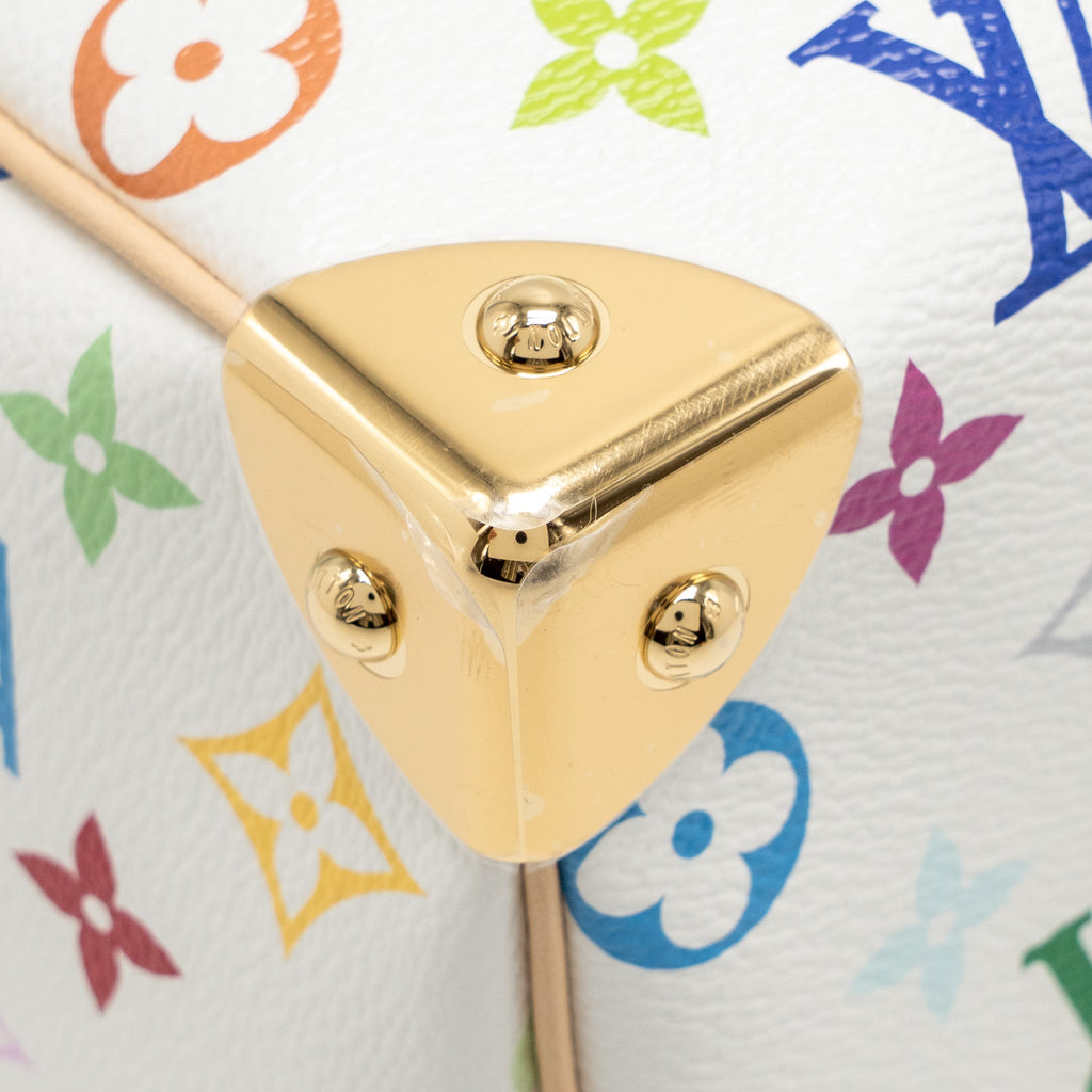 LOUIS VUITTON X TAKASHI MURAKAMI SPEEDY BANDOULIÈRE 25 MONOGRAM CANVAS WHITE/ MULTICOLOUR GHW