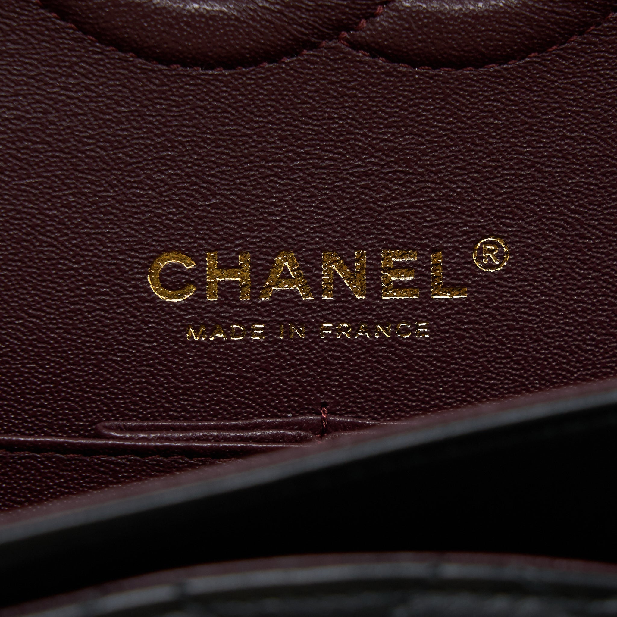 CHANEL MEDIUM CLASSIC DOUBLE FLAP BAG LAMBSKIN BLACK LGHW (MICROCHIP)