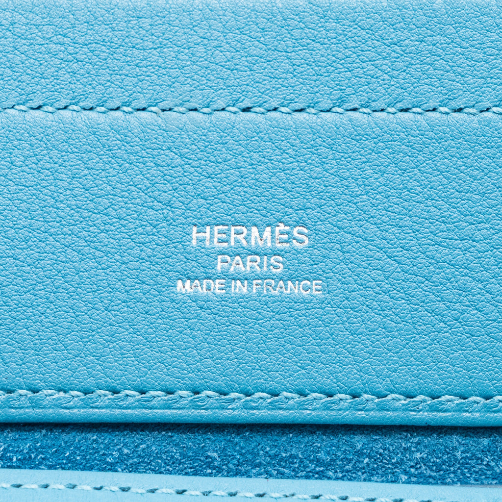 HERMES ALINE MINI SWIFT BLUE DE NORD SHW