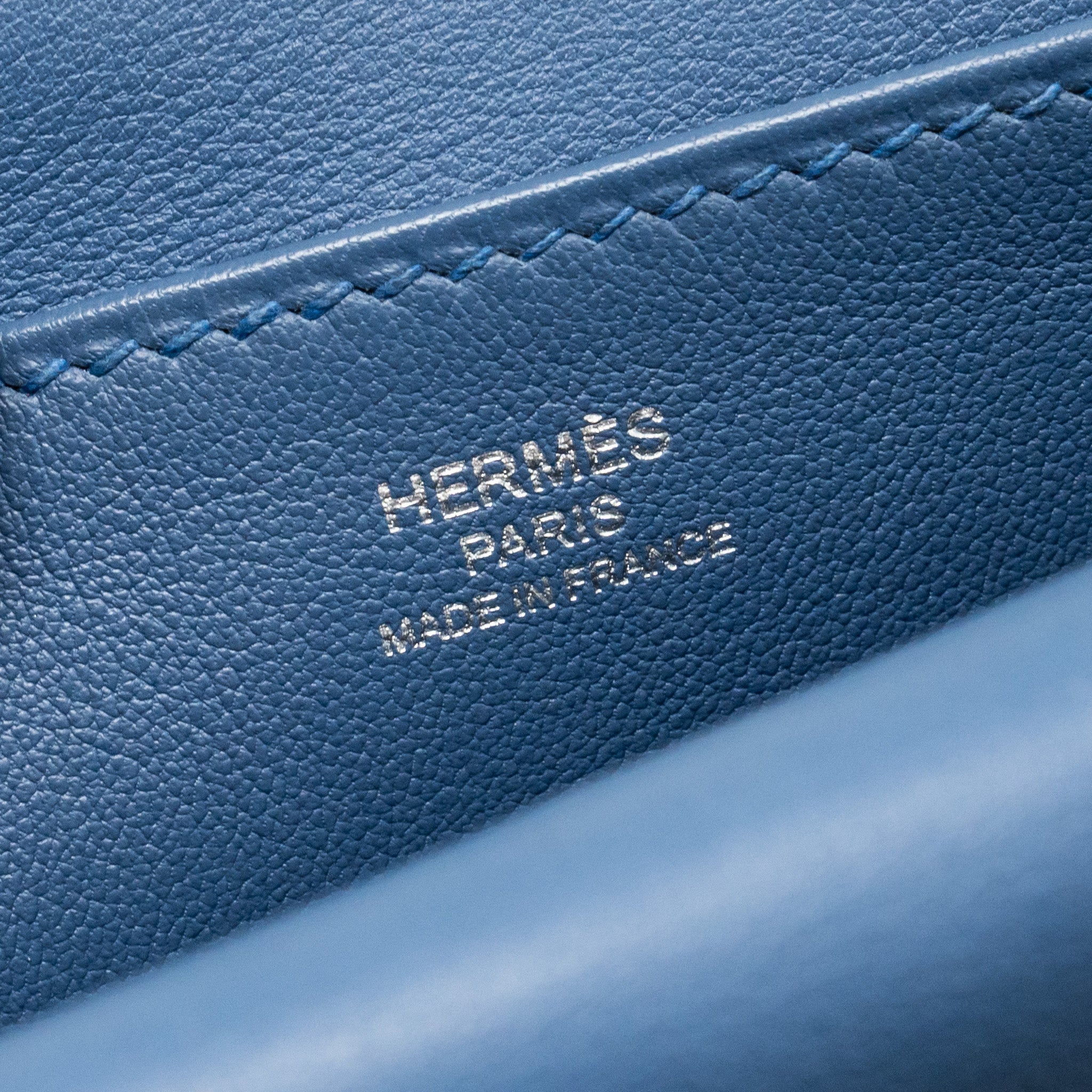 HERMES MINI HALZAN 22 SWIFT BLUE AGATE SHW