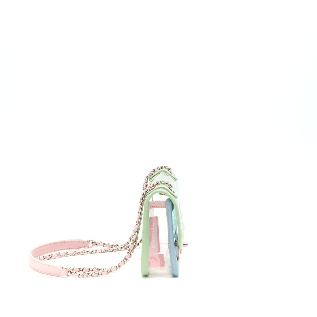 CHANEL PVC COCO SPLASH MINI FLAP BAG MULTI COLOUR
