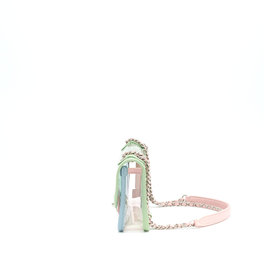 CHANEL PVC COCO SPLASH MINI FLAP BAG MULTI COLOUR