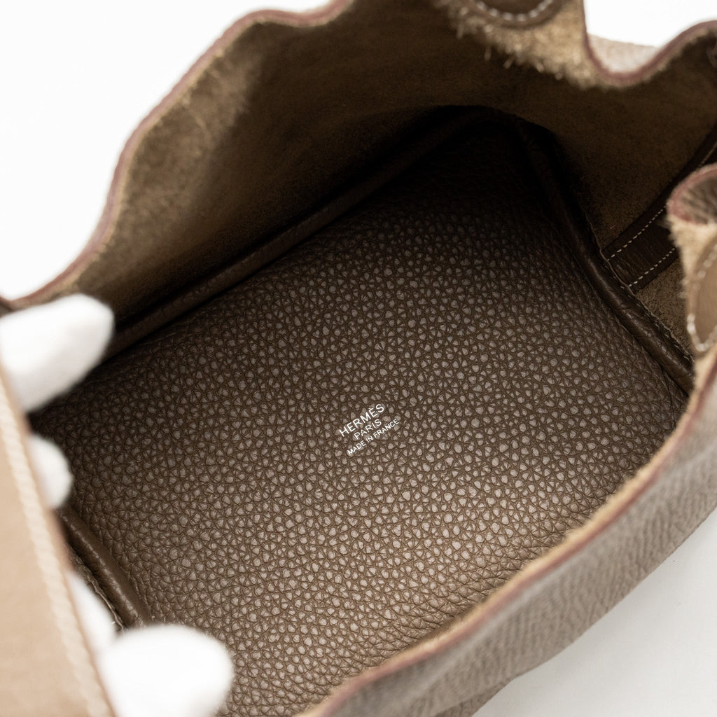 HERMES PICOTIN 18 LOCK BAG CLEMENCE ETOUPE SHW