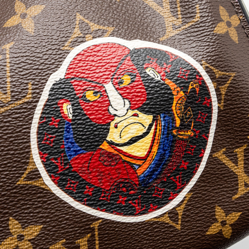 LOUIS VUITTON KABUKI LIMITED EDITION SPEEDY 30 MONOGRAM CANVAS/EPI MULTICOLOUR GHW