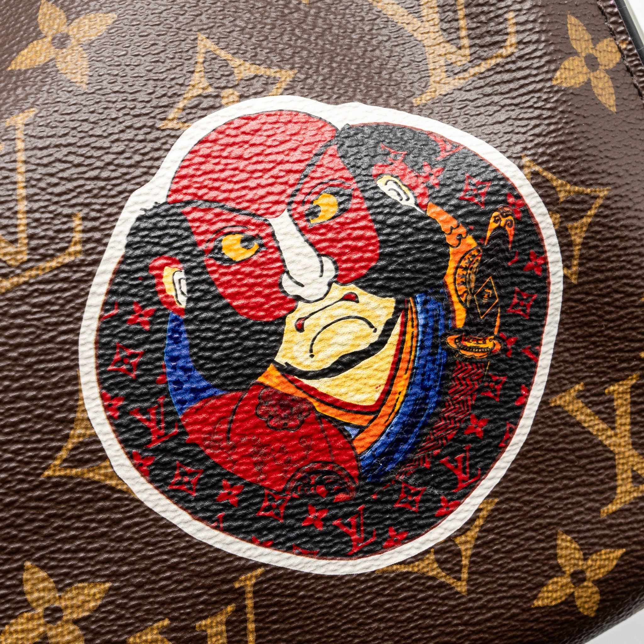 LOUIS VUITTON KABUKI LIMITED EDITION SPEEDY 30 MONOGRAM CANVAS/EPI MULTICOLOUR GHW