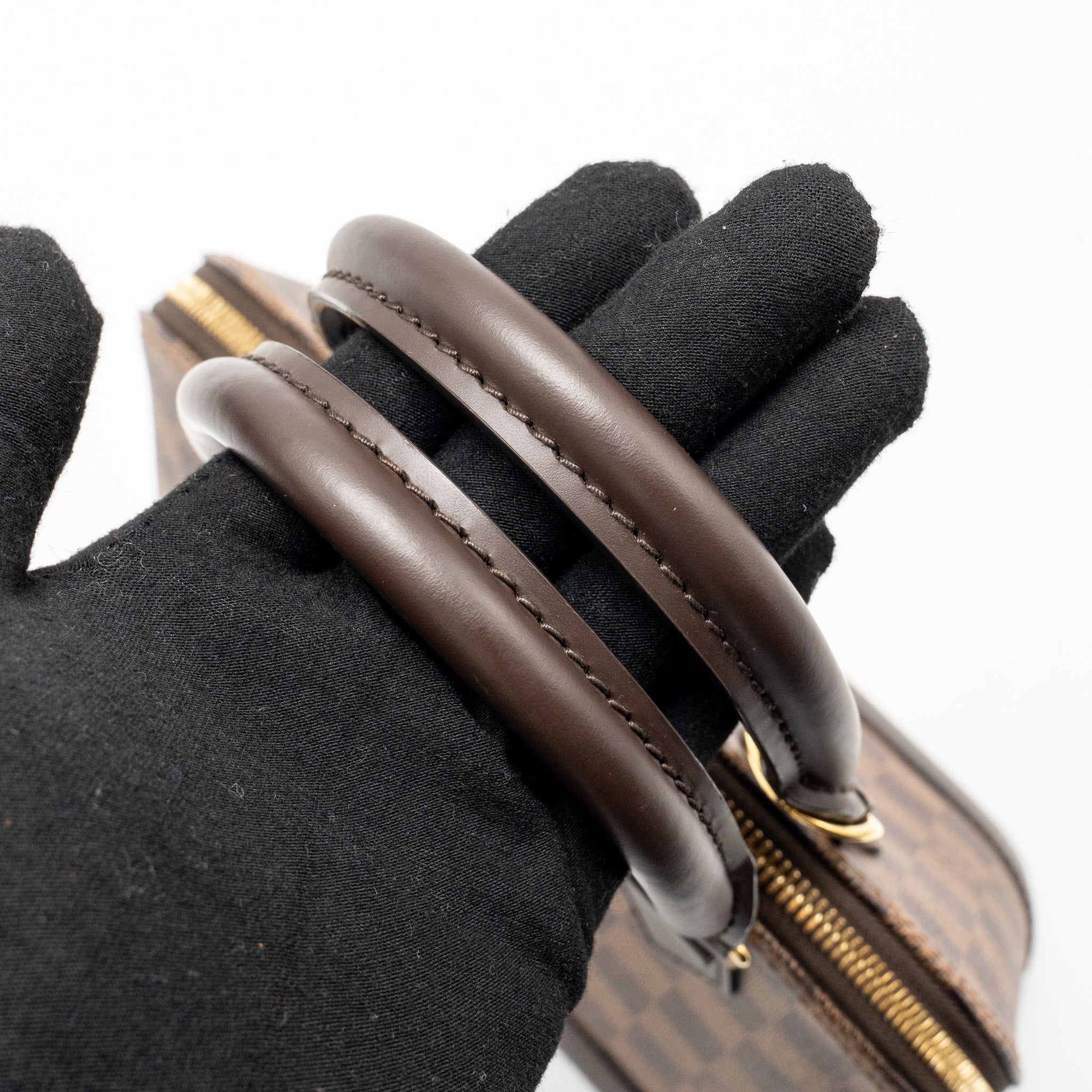 LOUIS VUITTON ALMA BB DAMIER EBENE CANVAS GHW