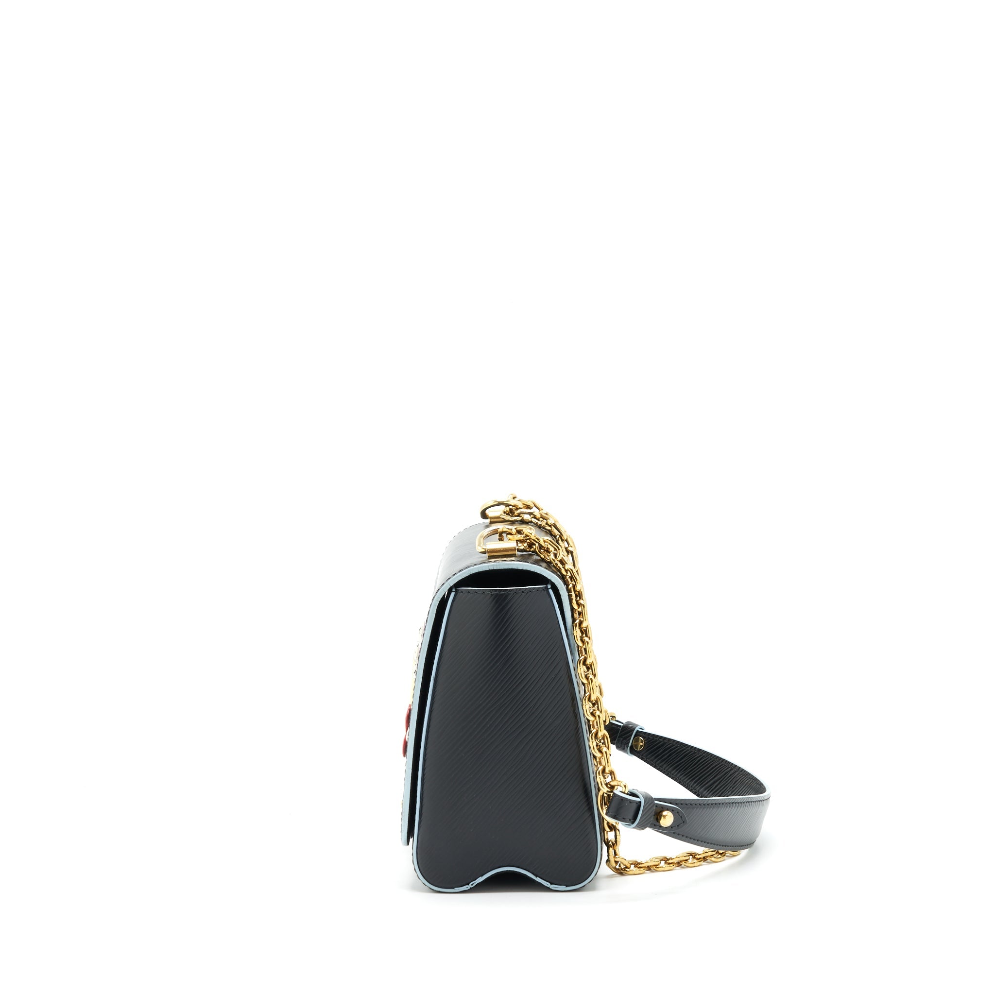 LOUIS VUITTOM LIMITED EDITION TWIST BAG BLACK GHW