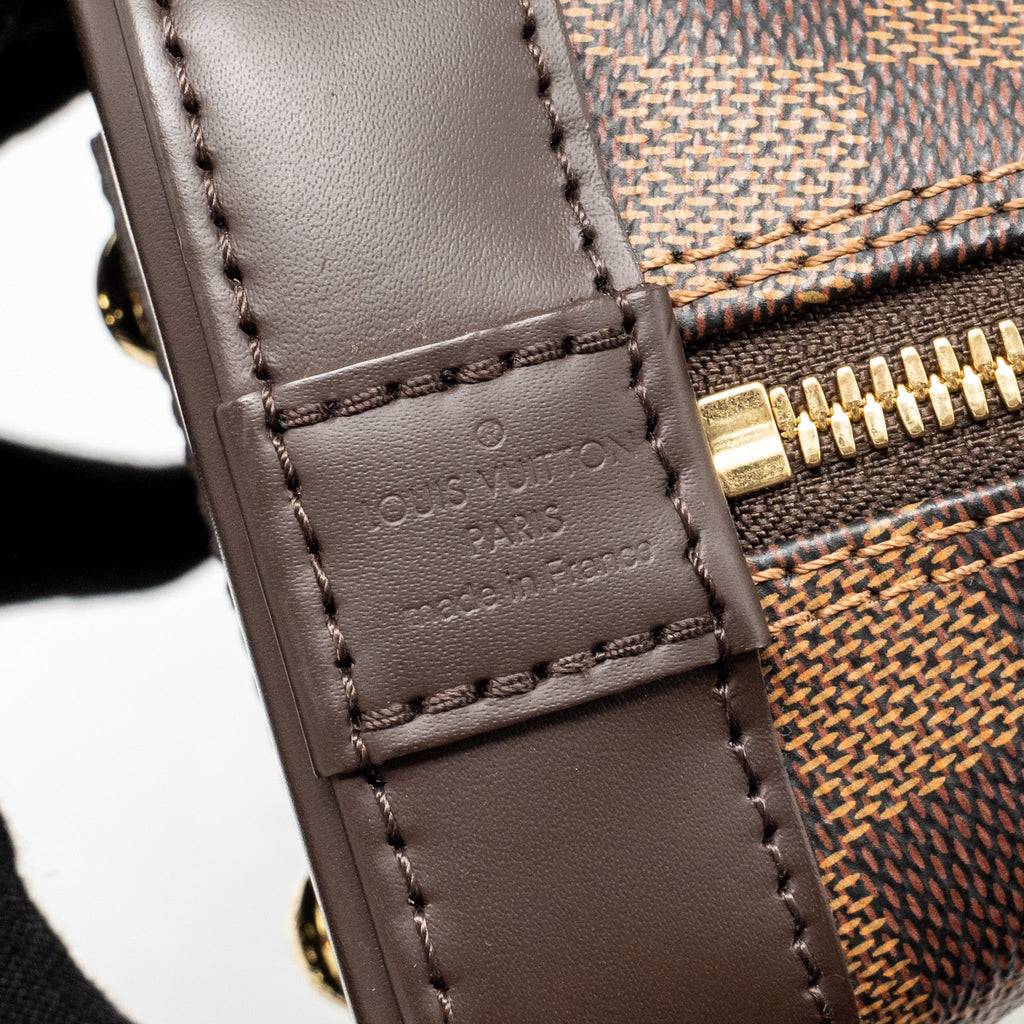 LOUIS VUITTON ALMA BB DAMIER EBENE CANVAS GHW