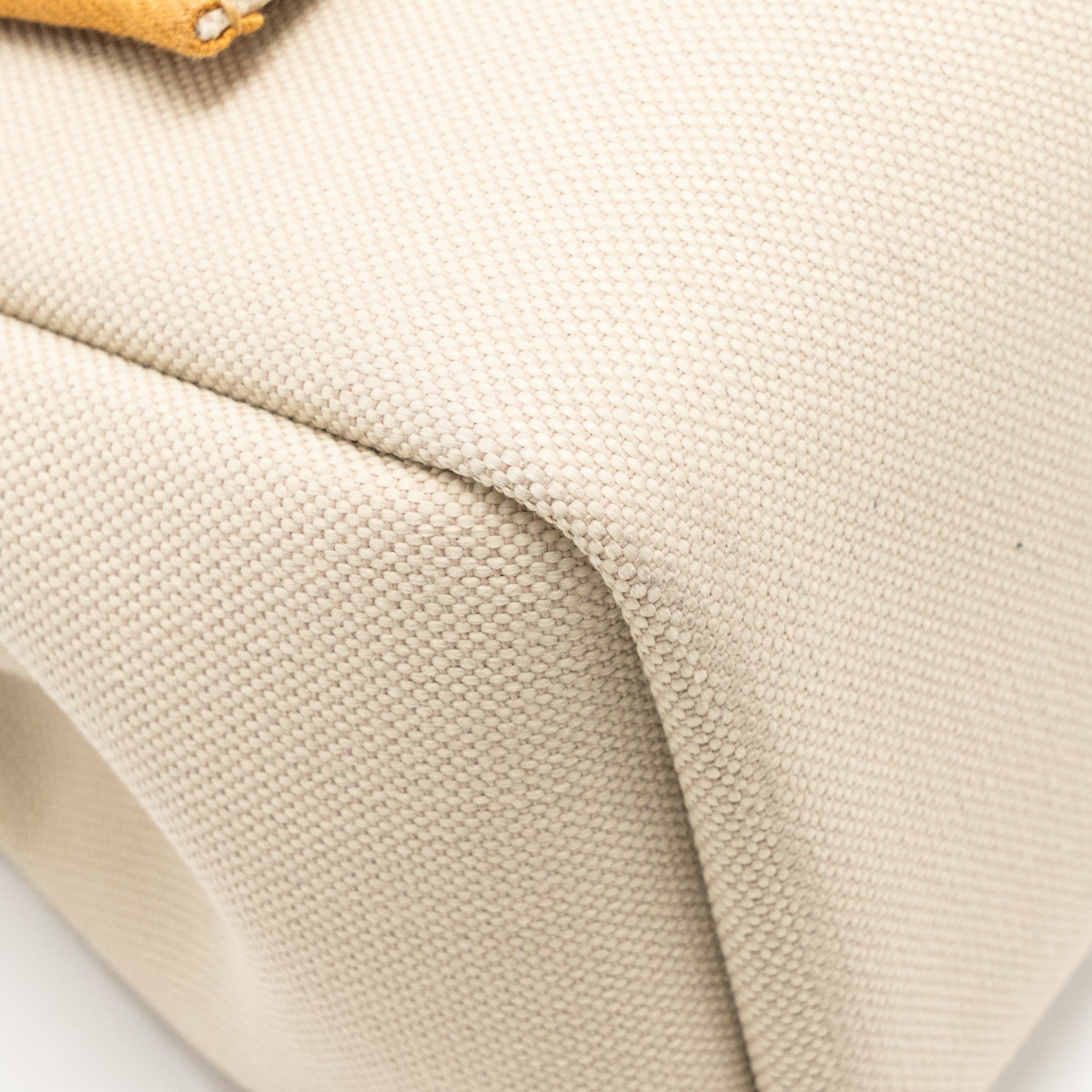 HERMES HERBAG 31 ZIP BAG CANVAS/HUNTER LEATHER BETON/NATA SHW