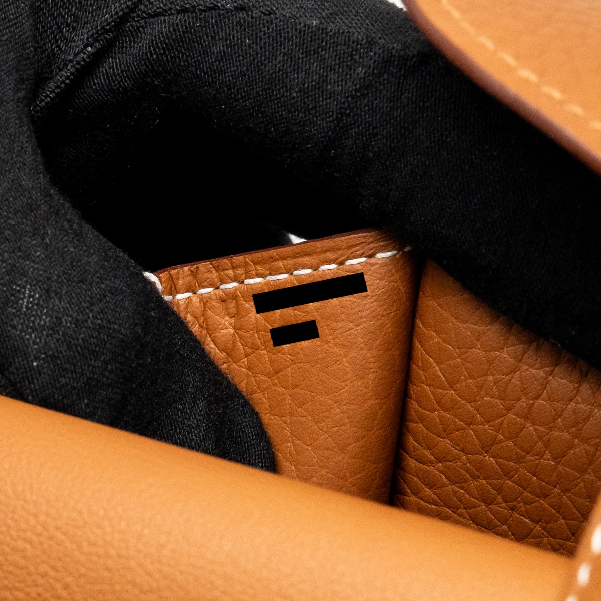 HERMES HALZAN 25 CLEMENCE GOLD SHW