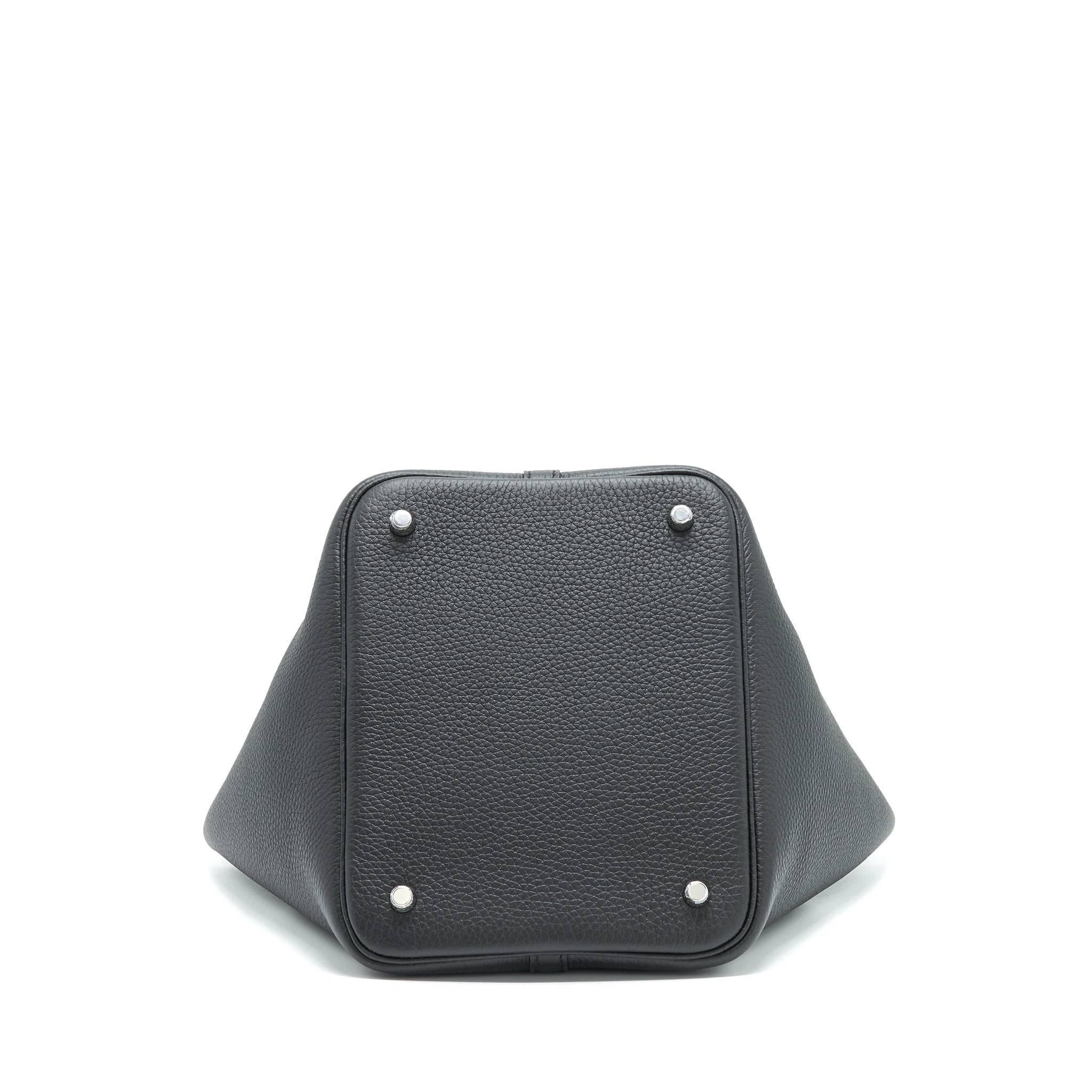 HERMES PICOTIN 22 LOCK BAG BLACK SHW