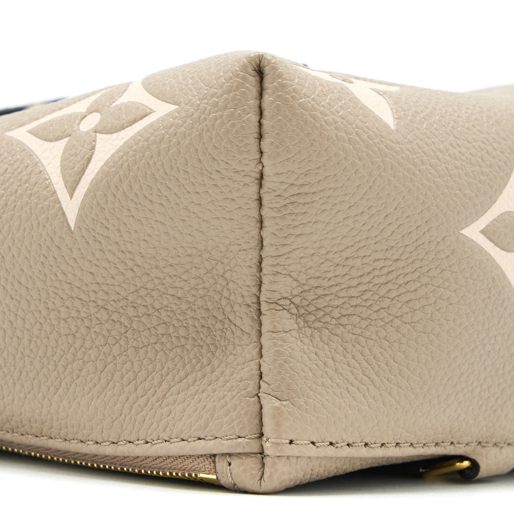 LOUIS VUITTON TINY BACKPACK MONOGRAM EMPREINTE TOURTERELLE BEIGE/ CREAM GHW