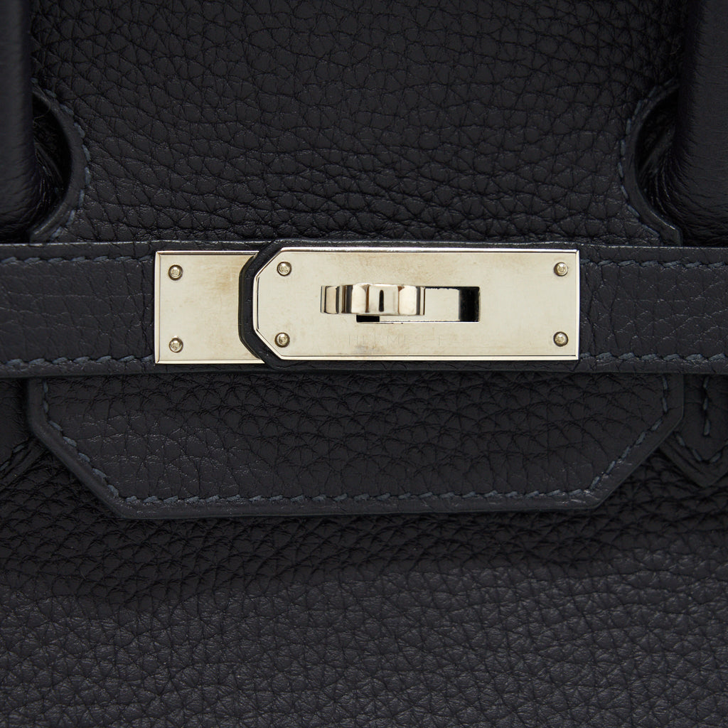 HERMES BIRKIN 35 TOGO BLUE NUIT SHW