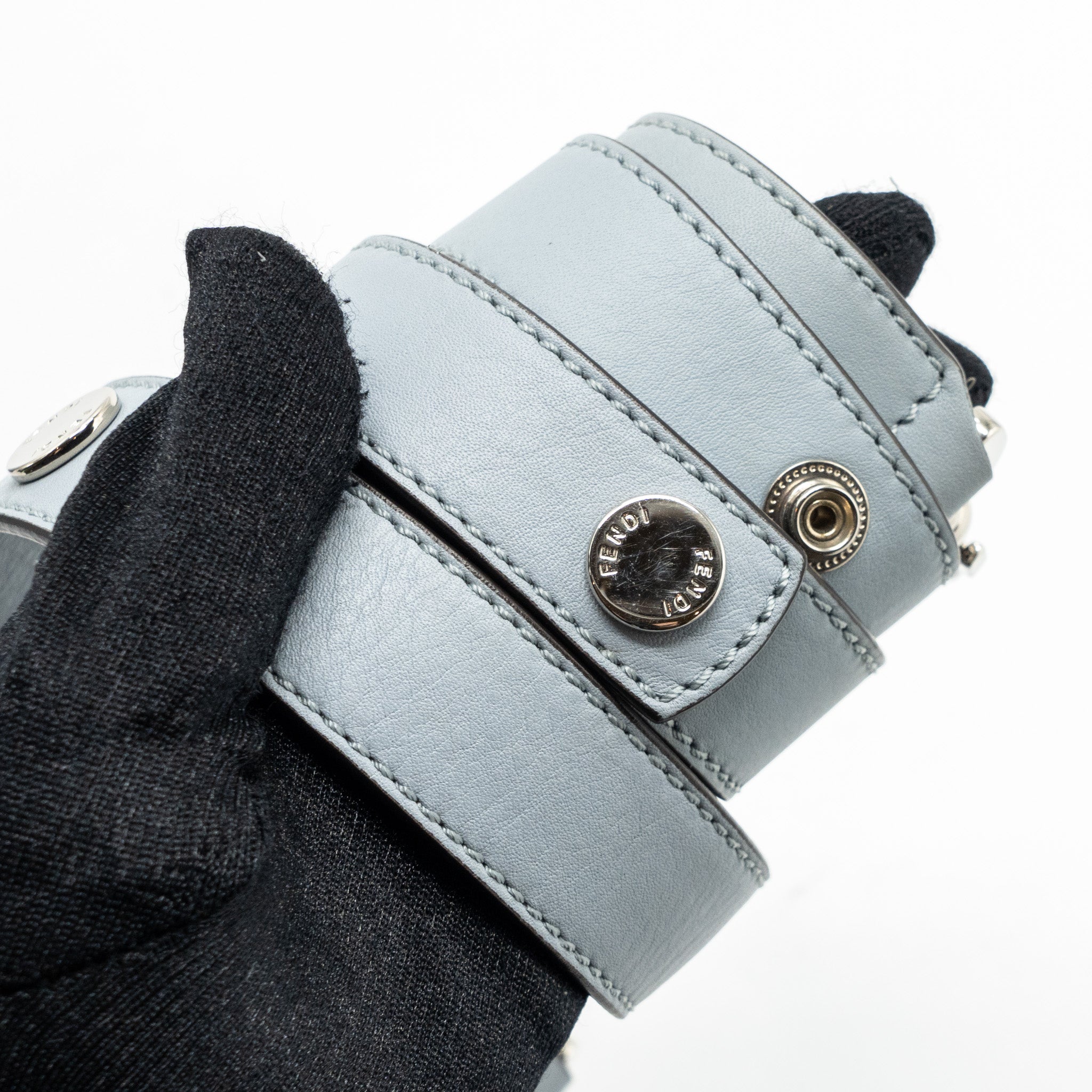 FENDI BY THE WAY CALFSKIN MULTICOLOUR LIGHT BLUE / PINK SHW